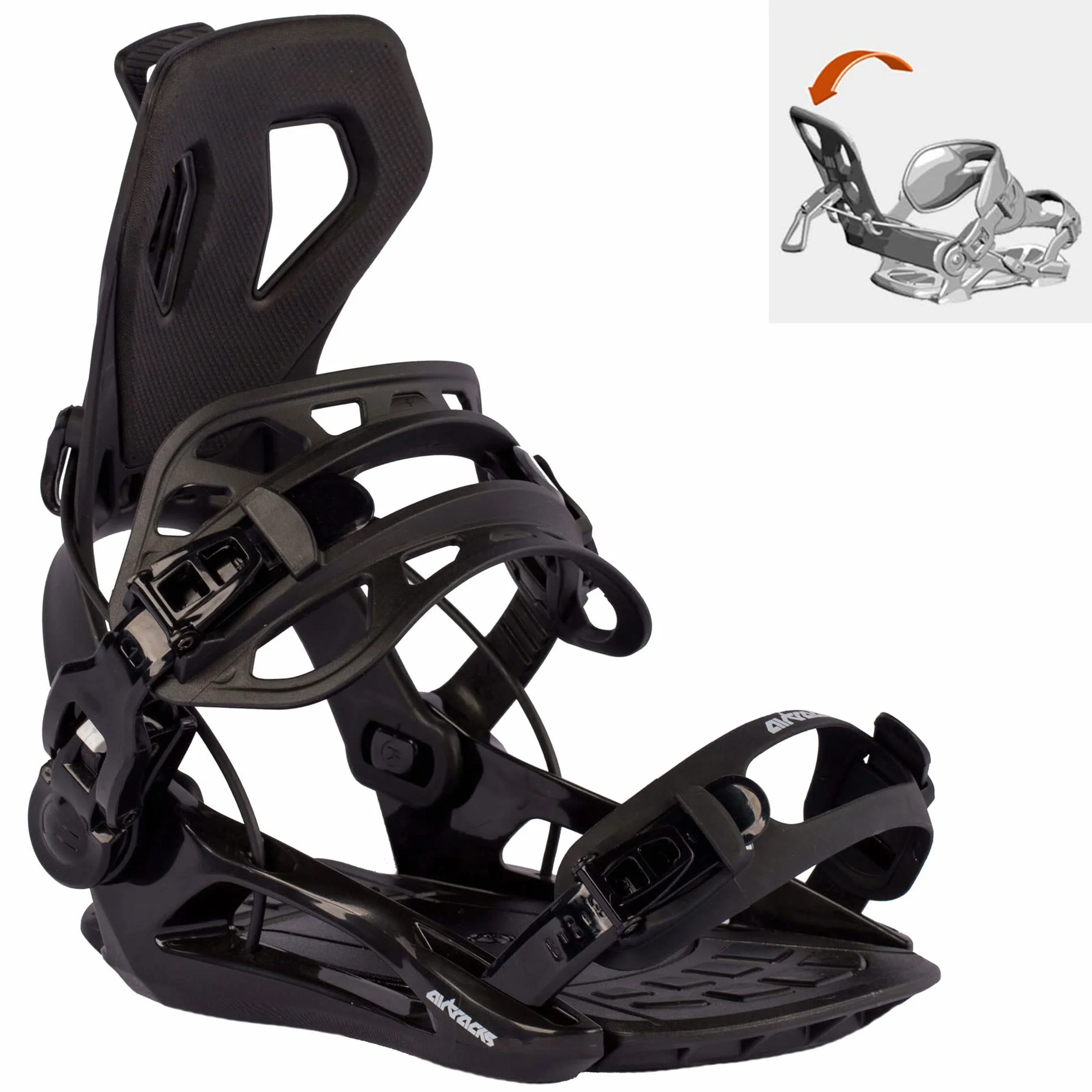 AIRTRACKS Snowboard Set (Paquete Completo) Tabla Jungle Hero Wide Hybrid Rocker (Hombre)+Fijaciones Master+Botas+SB Bolsa Nuevo 152 155 159 cm