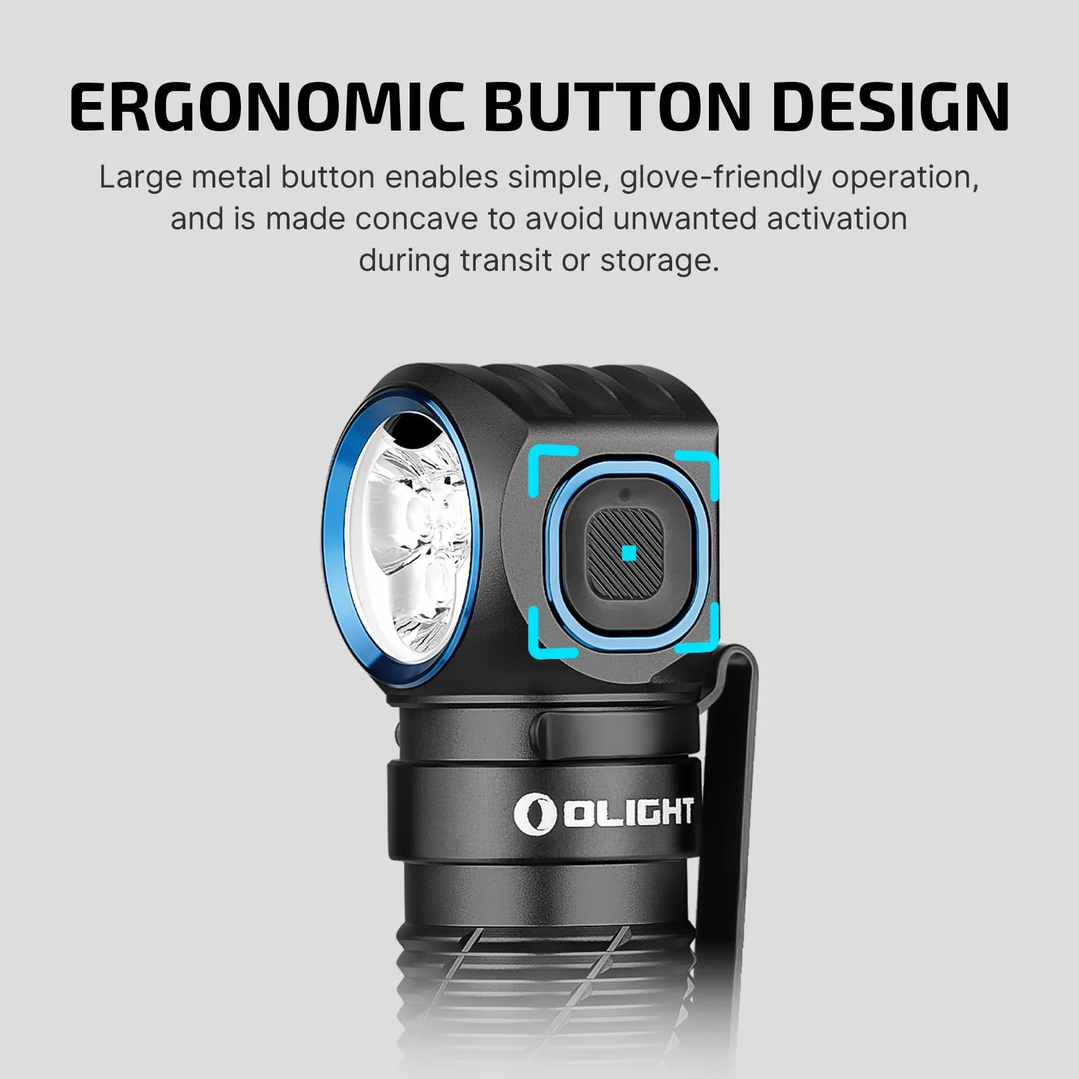 OLIGHT Perun - Linterna frontal LED de 3000 lúmenes, linterna frontal recargable con opción de luz roja, ideal para camping, trabajo, reparaciones y exteriores (negro)