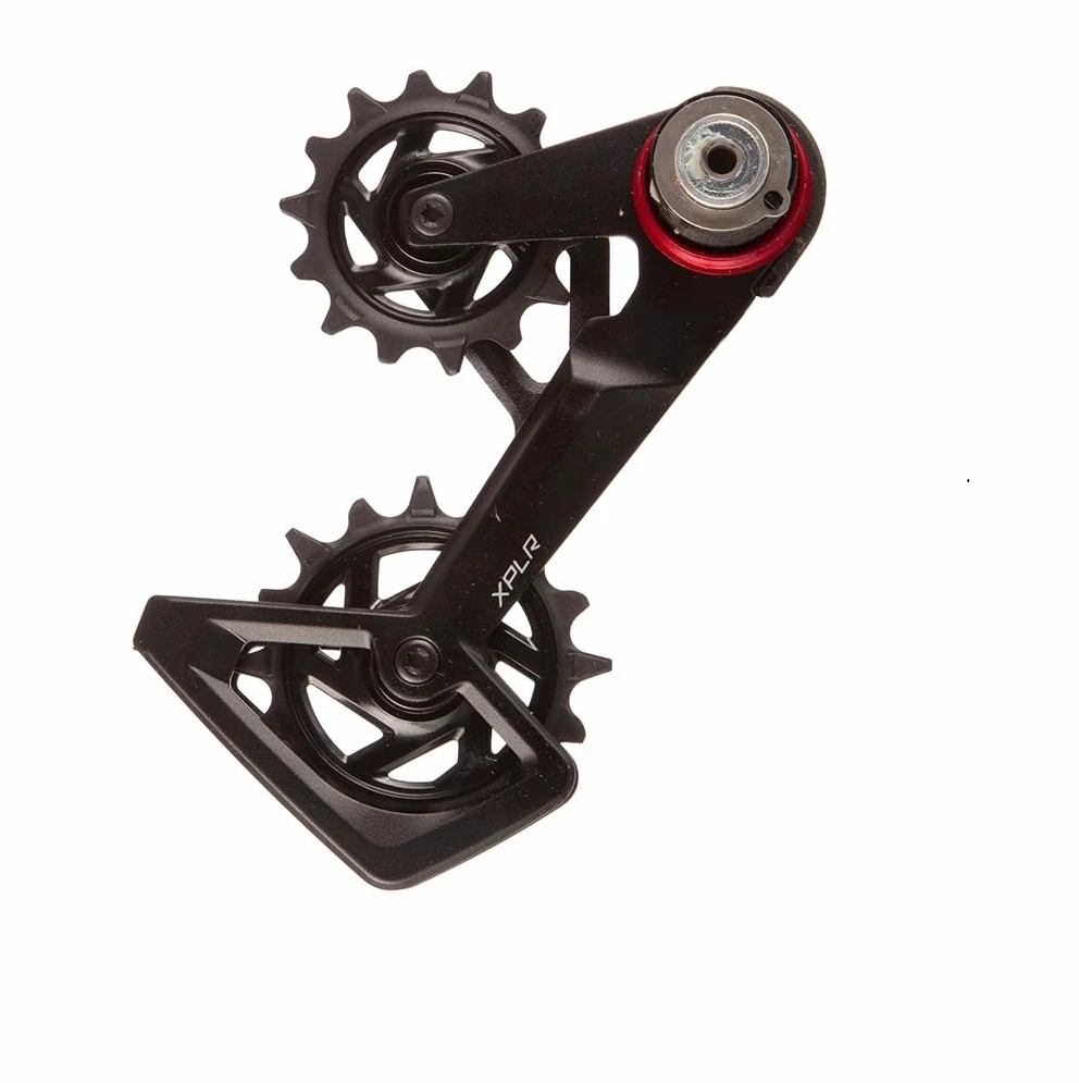 SRAM Rival XPLR AXS E1 - Juego de Montaje para Jaula de desviador (Repuesto Completo, Incluye Jaula Exterior e Interior, Amortiguador y poleas)