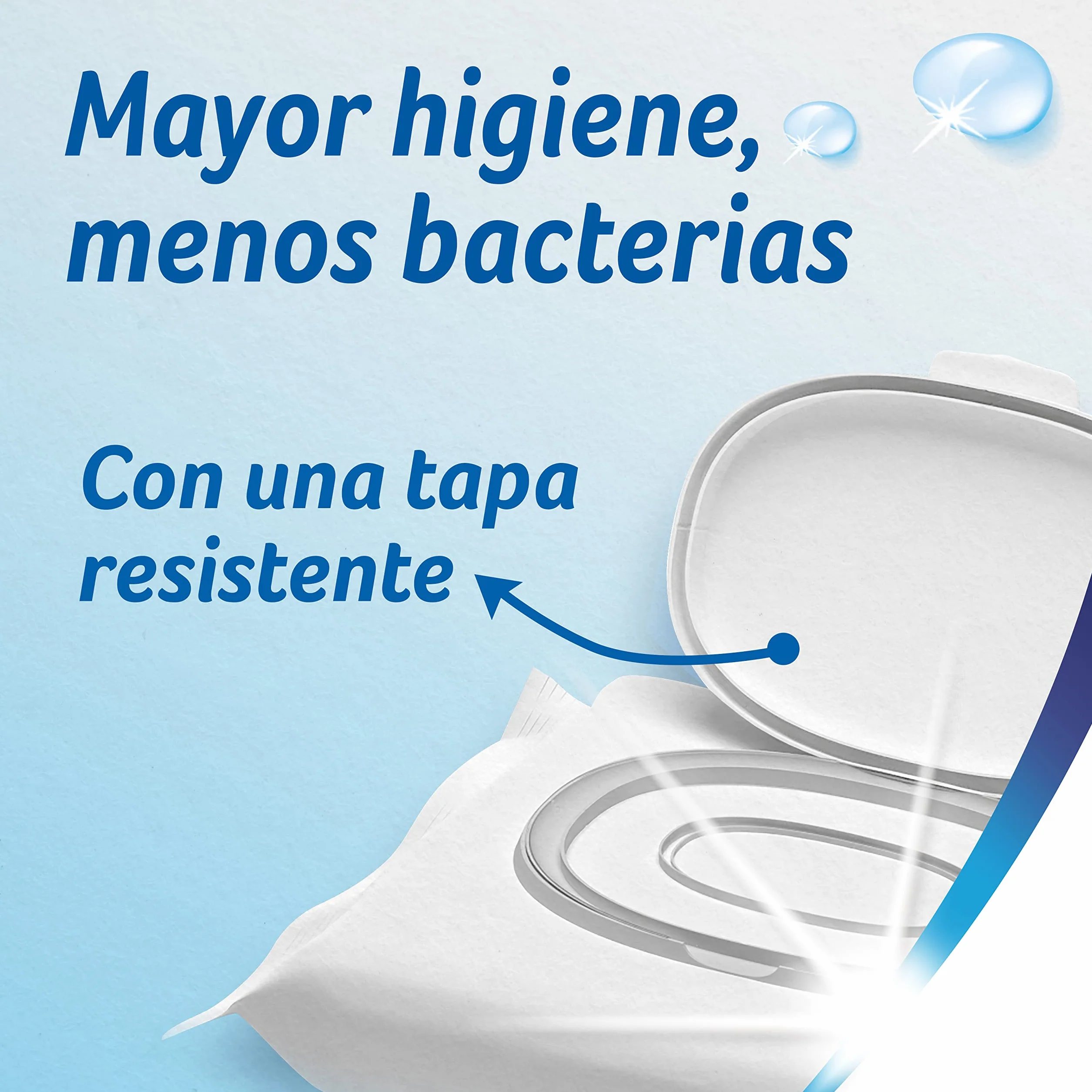 Colhogar Pure Moist x80 Papel Higiénico Húmedo Desechable Sin Alcohol Pieles Sensibles