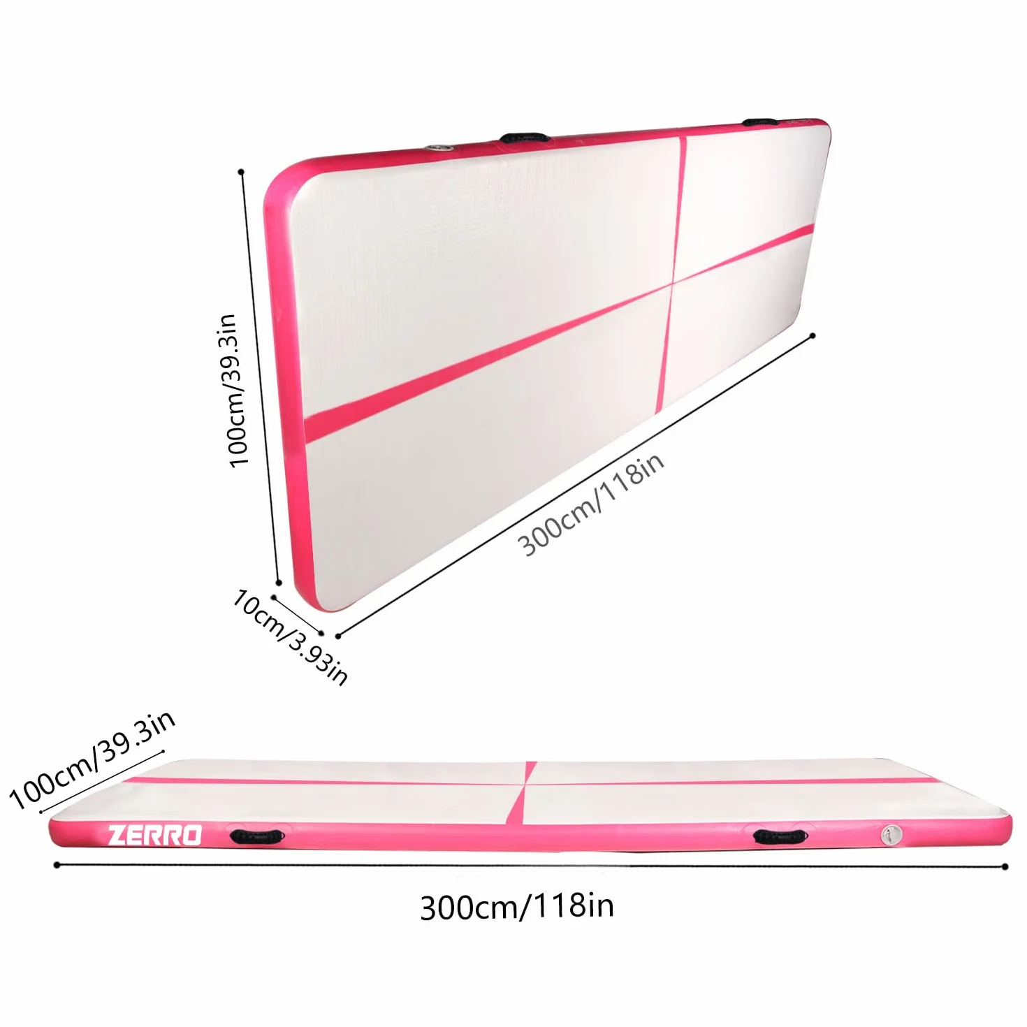 CCLIFE Colchoneta Hinchable Eléctrica Bomba de Aire Rápido Inflado para Fitness Yoga Entrenamiento