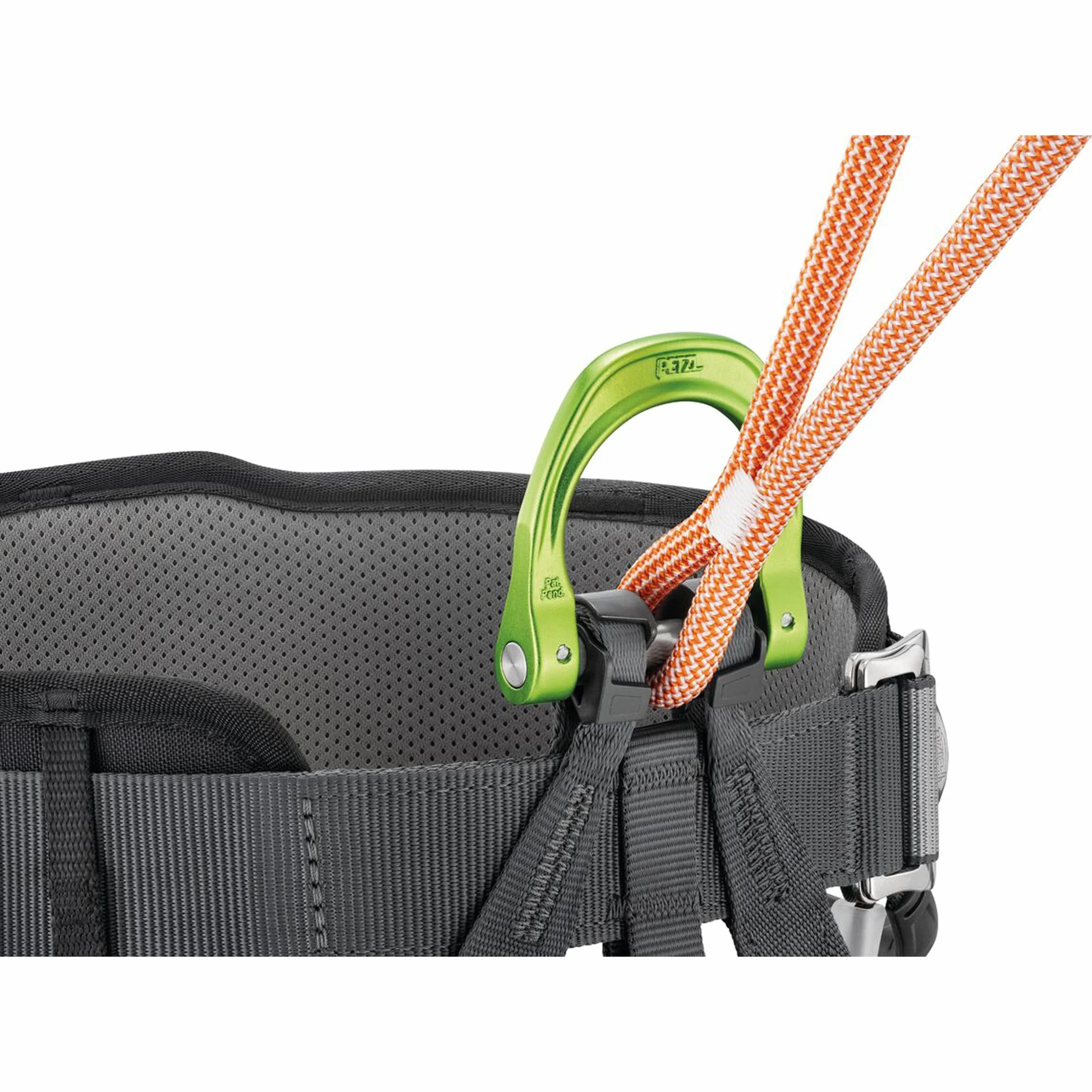 PETZL Lanyard DUAL CANYON GUÍA para adultos, con formato práctico, solución versátil