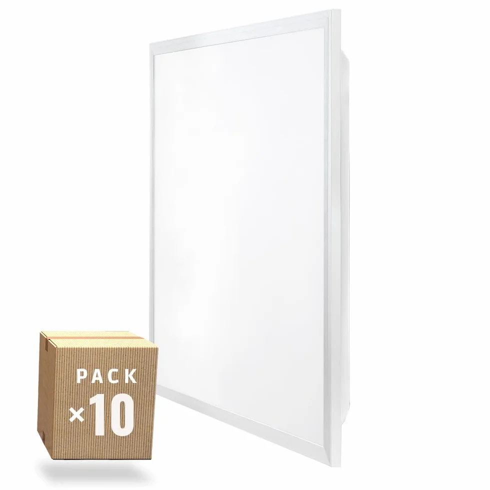 Greenice Panel LED 40W 60x60cm 4400Lm 6000K UGR19 Pack 10