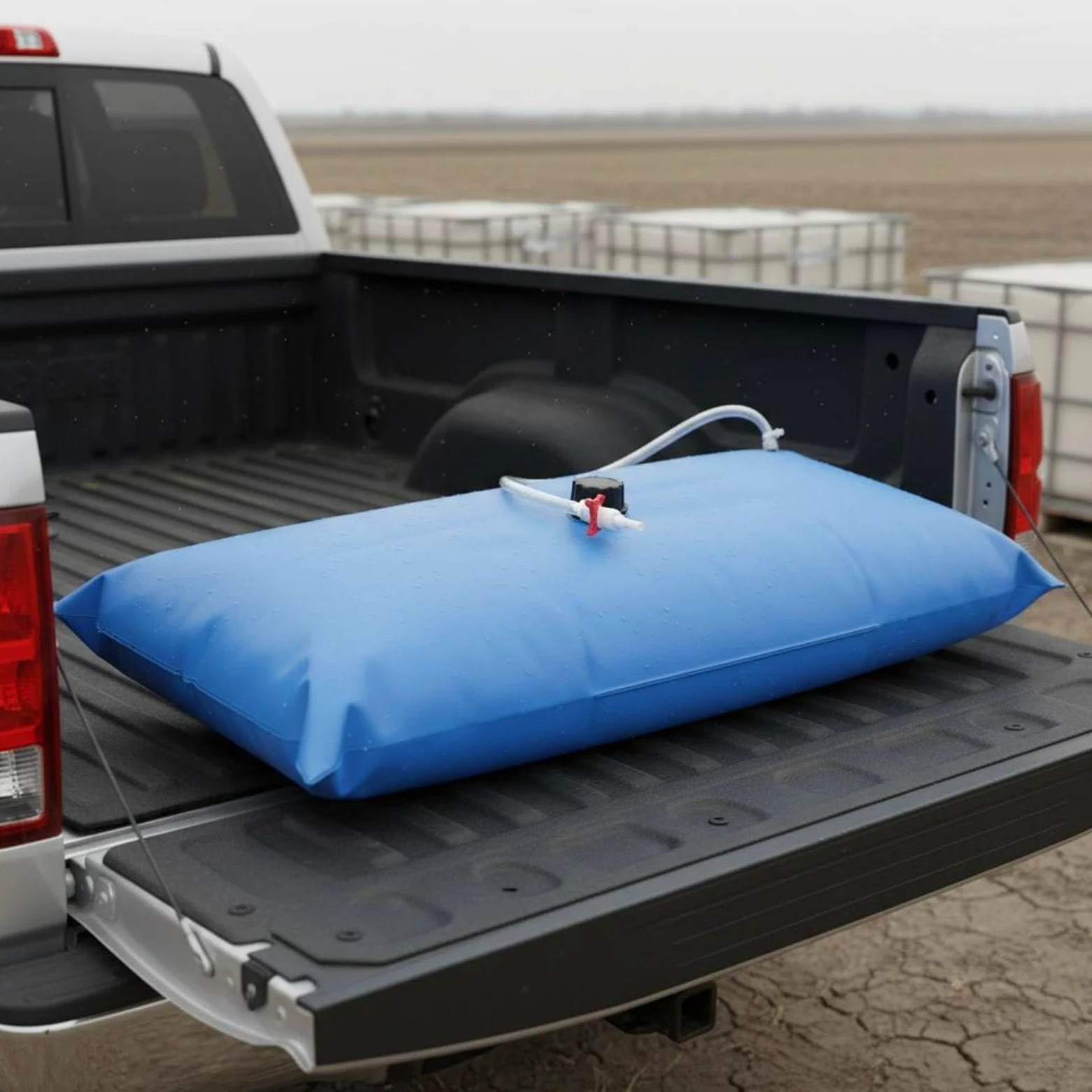 Bolsa de Agua de PVC Impermeable Depósito Agua Plegable Resistente para Campo