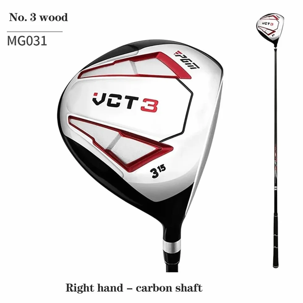 Palo de Golf Madera Gran Capacidad Hombres Mujeres Diestros #1/3/5/ Hybrid Club Golf Fairway Woods Deportes y al Aire Libre