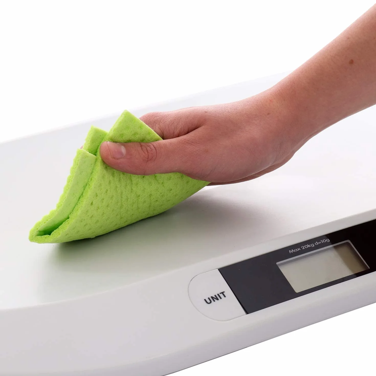 Belko Báscula digital plana para bebés 20 kg báscula de lactancia para niños