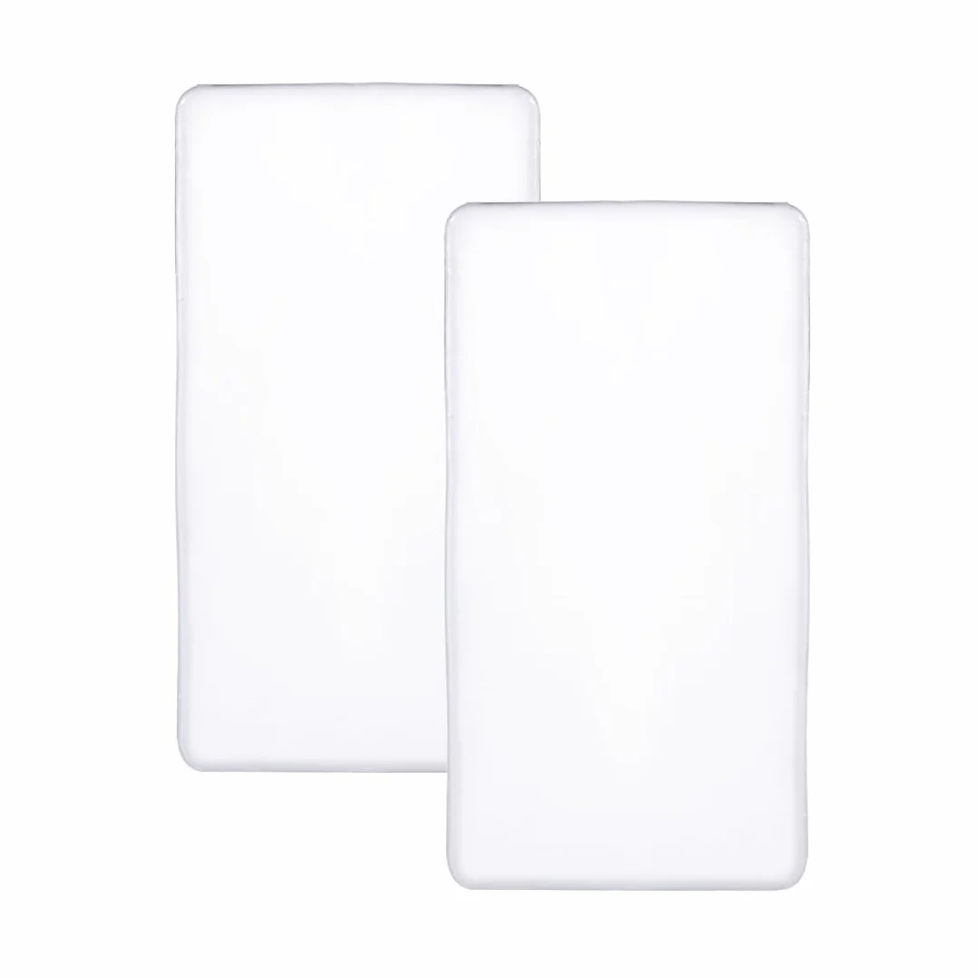 2 piezas tobillo almohadillas de gel para botas, aliviar la presión y mejorar la circulación sanguínea, para el patinaje sobre hielo, hockey（Square）