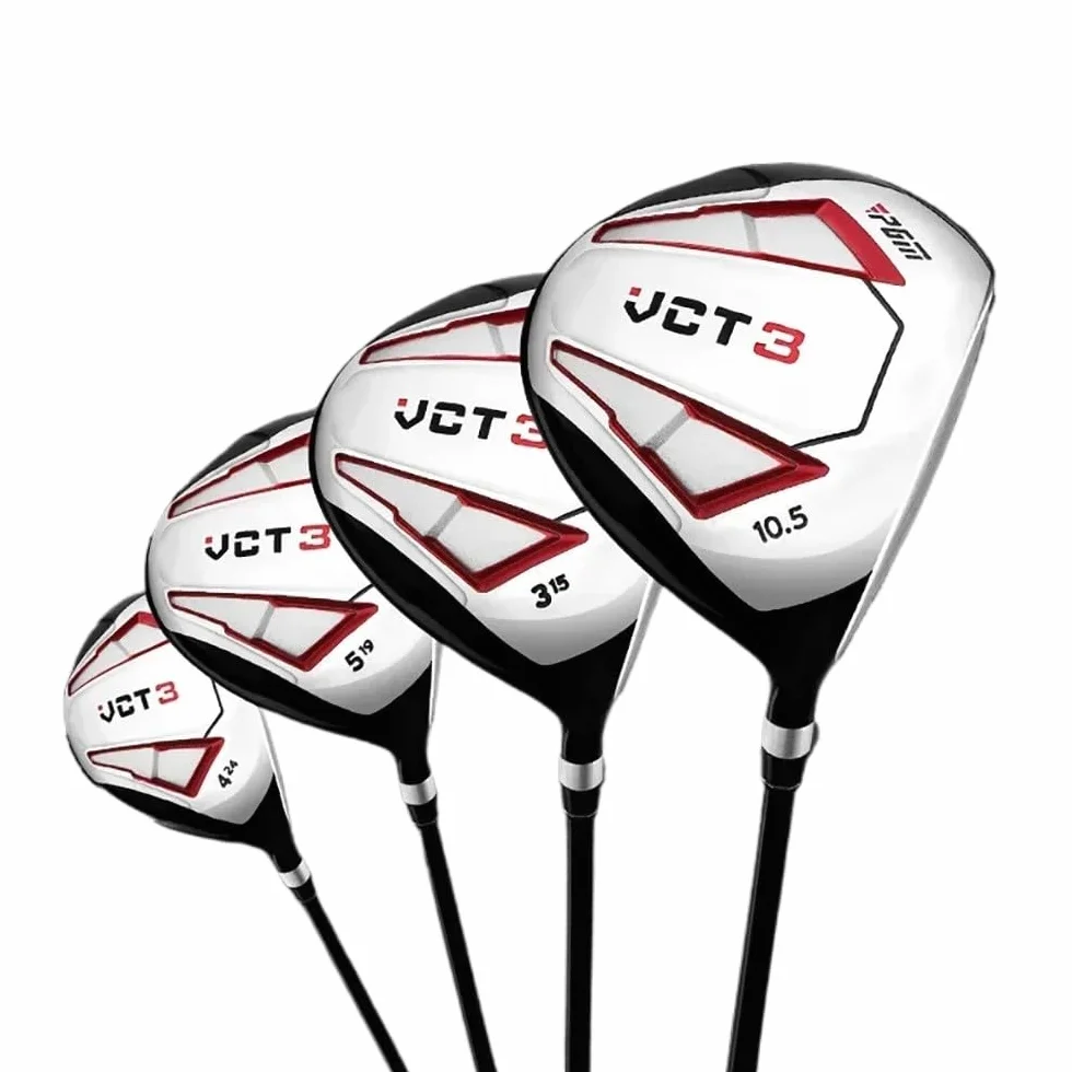 Palo de golf de madera y hierro híbrido n.º 1/3/5, compacto de 430 cc, para deportes y exteriores, para hombres y mujeres jugadores