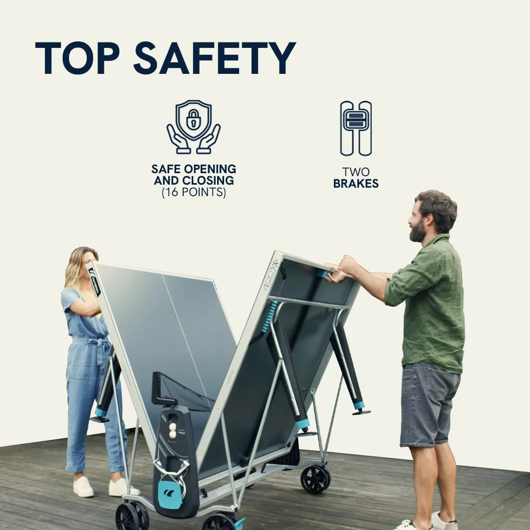 Cornilleau Mesa de Tenis de Mesa Deportiva 400X para Exteriores