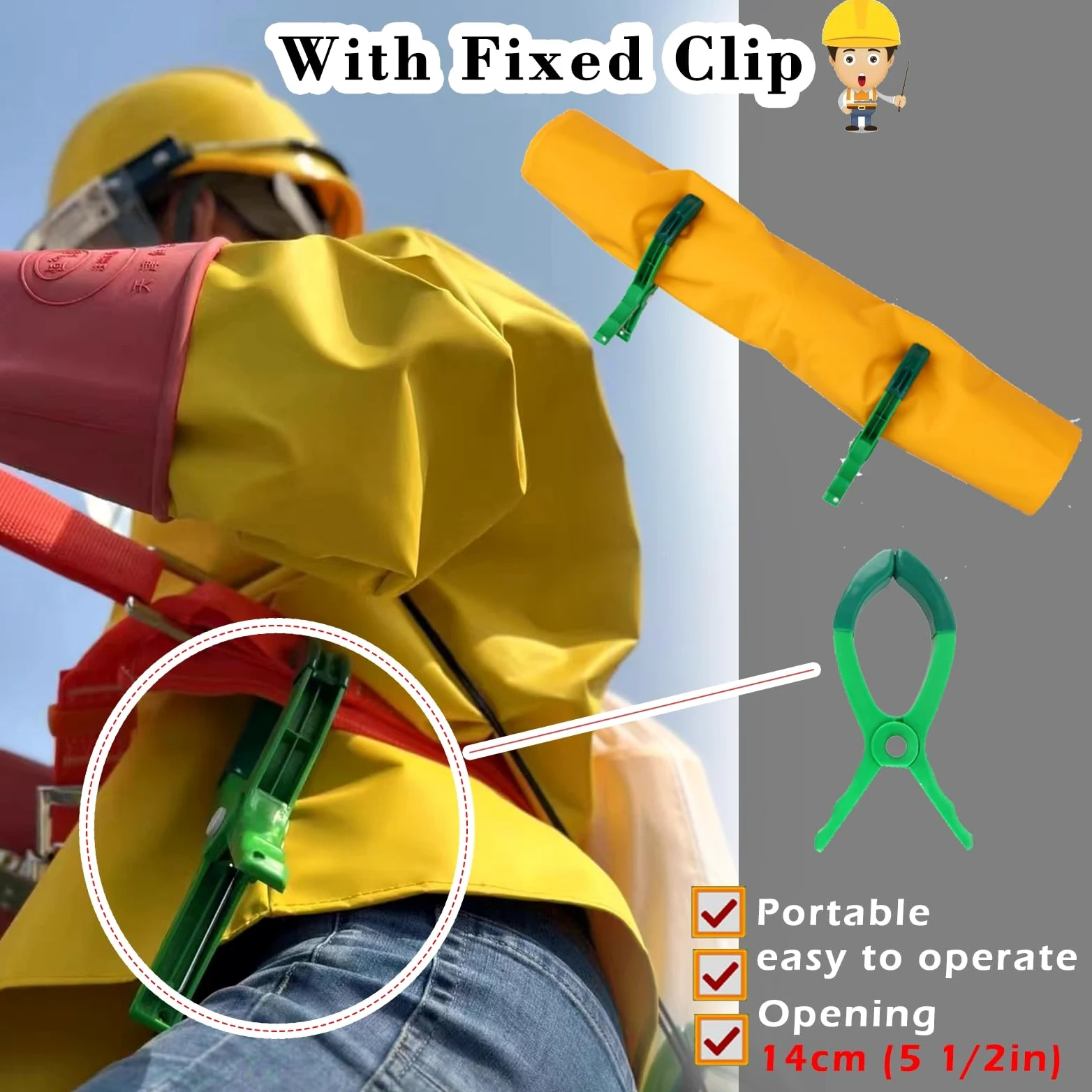 Manta aislante ligera de alto voltaje con clips - Resina EVA de 1,5 mm de espesor for electricistas y mantenimiento eléctrico(40x50cm 0.4kv)
