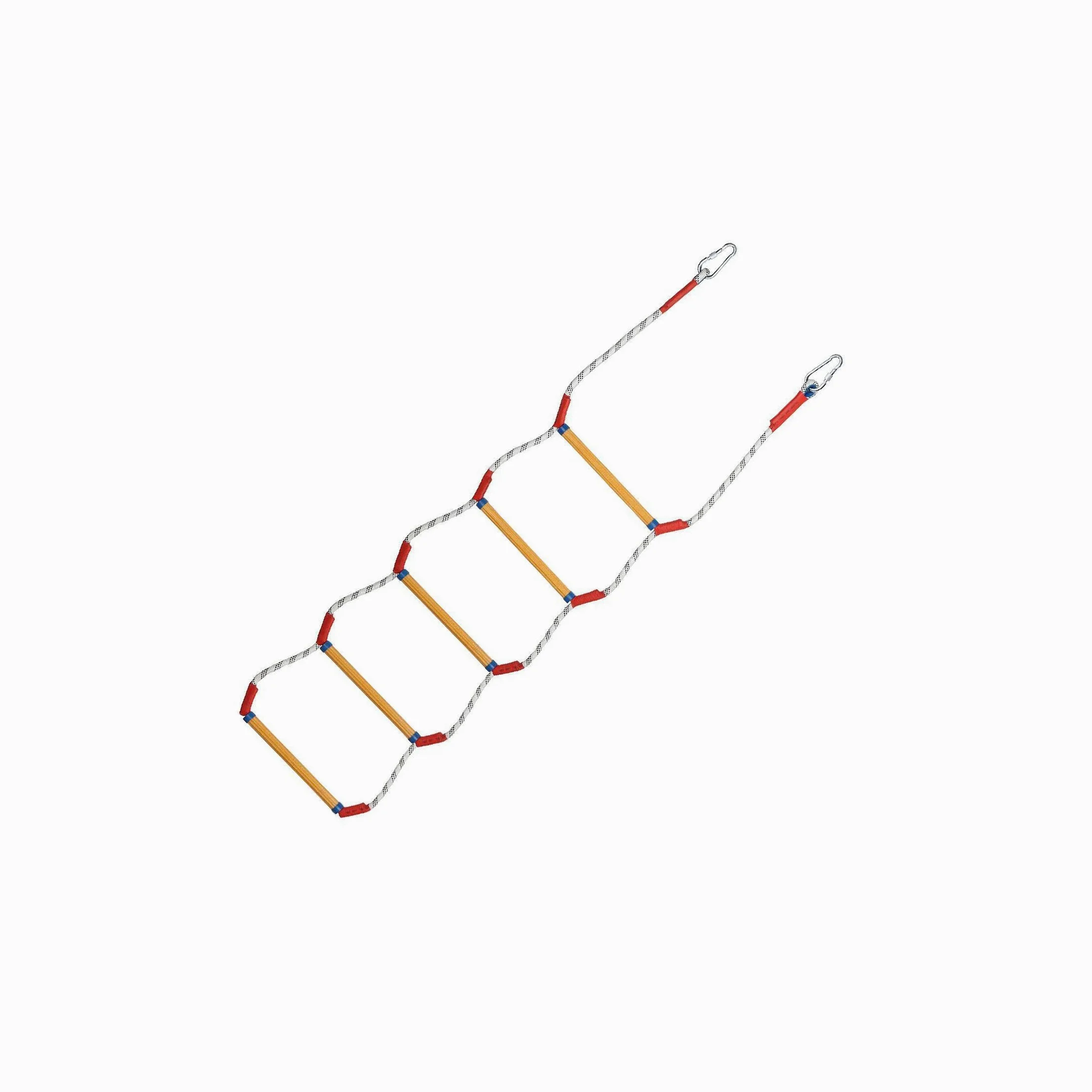 Escalera de cuerda para botes inflables, actividades al aire libre, resistente y duradera, capacidad de flotación para escalar y embarcar, escalera, Cinco neumáticos, 30x25cm