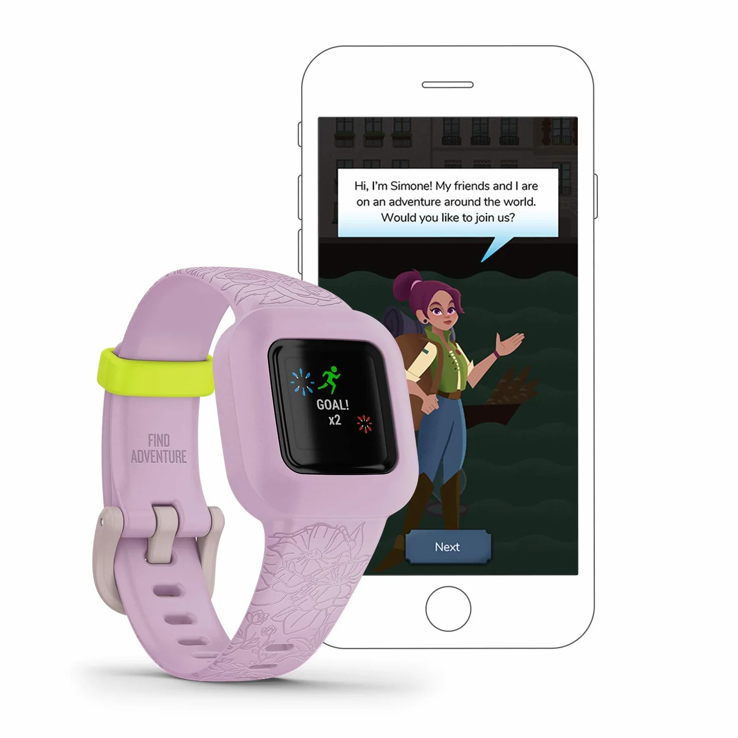 Garmin Monitor de actividad, Rosa, TU EU