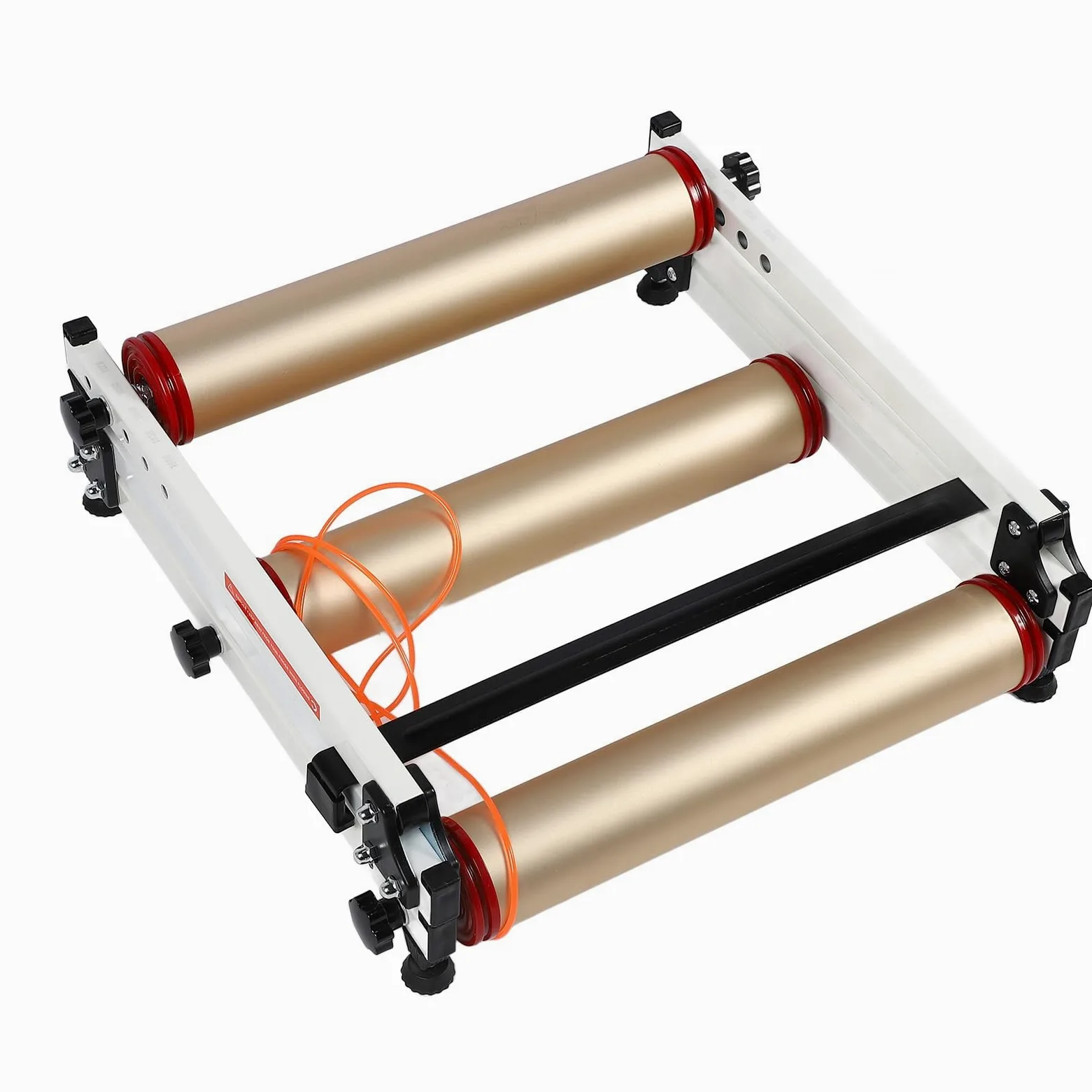 FILFEEL Rodillos de Bicicleta de Aluminio de para Ciclismo en Interiores, Diseño Silencioso para Bicicletas de Montaña y de Carretera