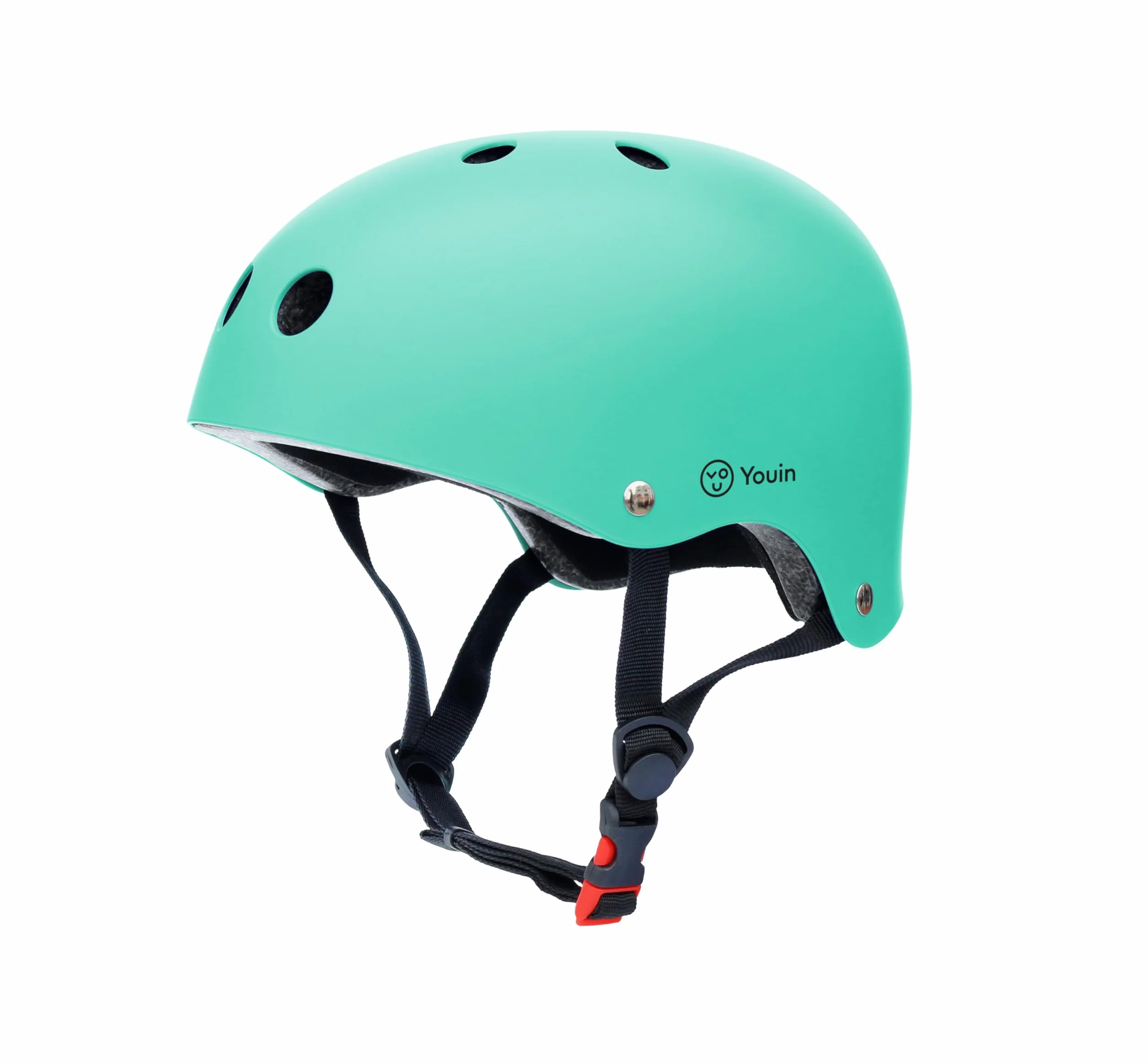 Youin Casco Infantil Ajustable Mint para Bicicleta y Patinete, Homologado EN1078, Ligero con Ventilación y Forro Extraíble, Tallas S 48-53 cm y M 54-57 cm