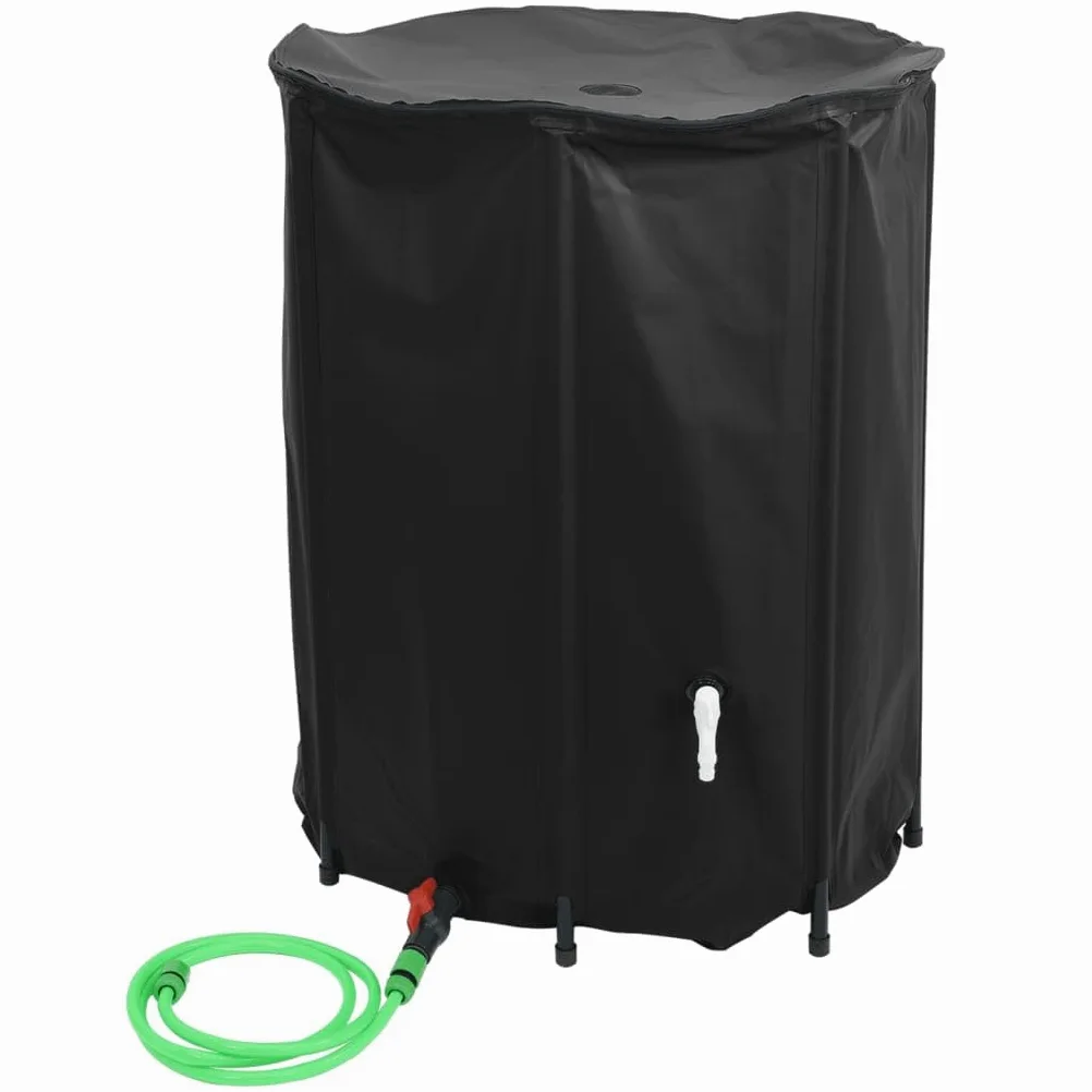 Contenedor de agua plegable con depósito de agua de PVC de 750 L, depósito de agua plegable tanque de agua para preparación de emergencias, preparación, preparación de crisis