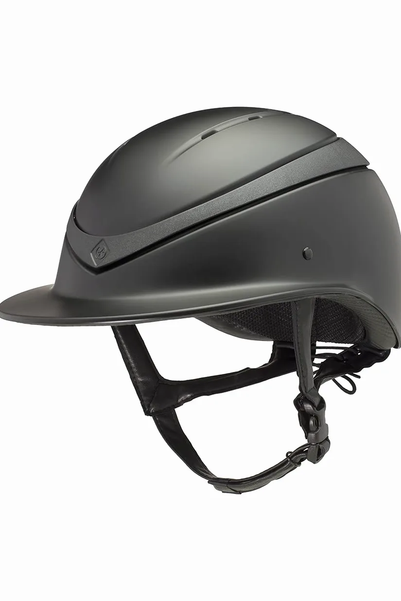 Charles Owen Luna Wide Peak Casco LUNAWPBMBM - Negro Mate