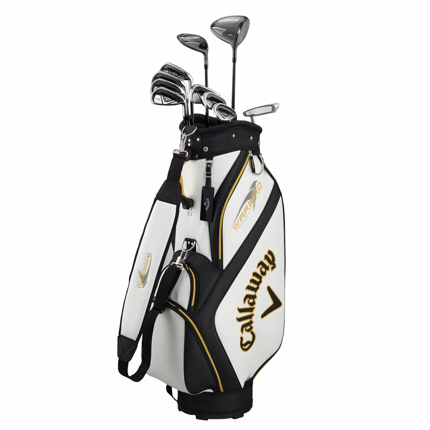 Callaway Golf Warbird 2021 Nuevo Set Completo de Palos para Hombre, Varilla Grafito (10 Palos + Bolsa)