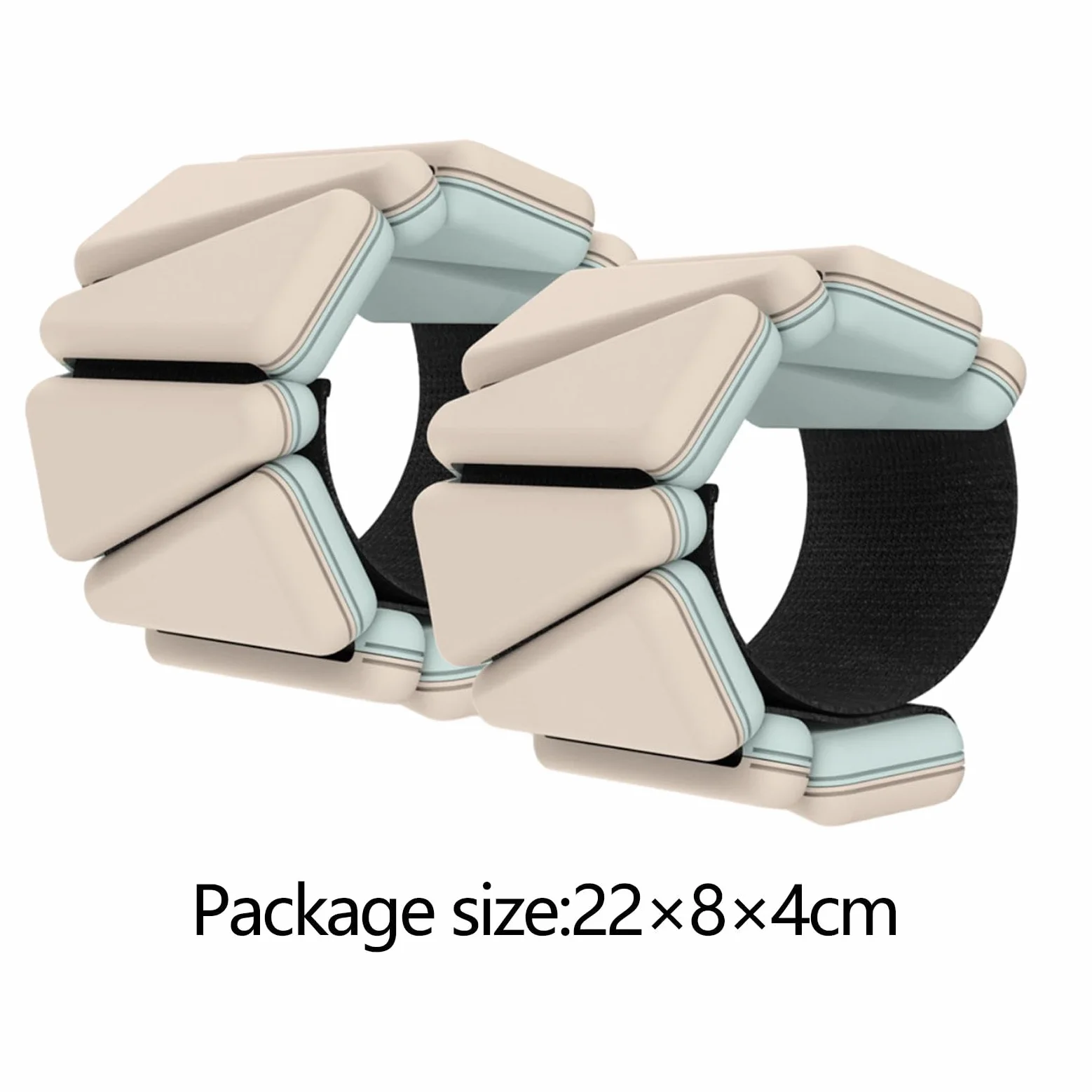 Milageto 2 Piezas Pesas para Tobillo Muñeca Correas Ajustables Silicona Cómodas para Ejercicios de Fuerza Adecuadas para Gimnasio Aeróbicos Pilates Entrenamien
