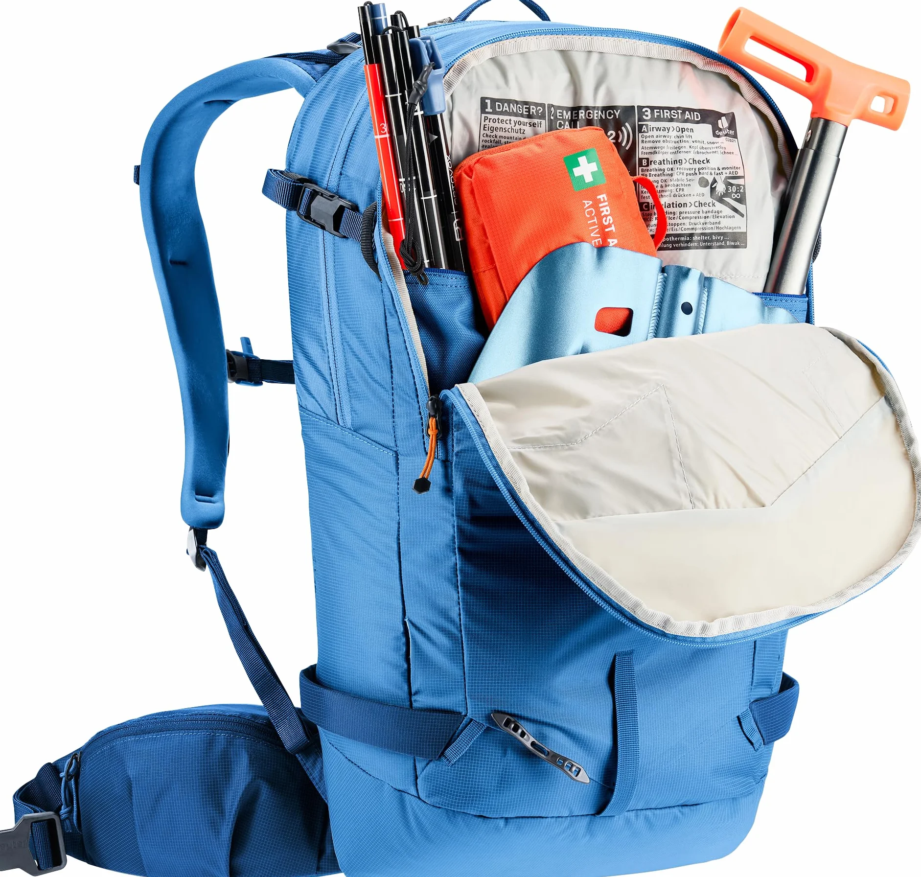 Deuter Freerider 24 mochila de esquí ligera