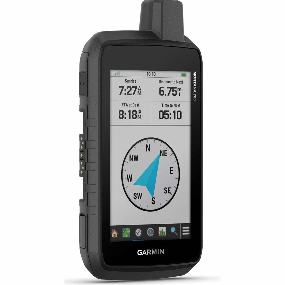 Garmin Montana 700 - GPS de mano resistente, mapeo de ruta para carreteras y senderos, pantalla táctil a color de 5 pulgadas