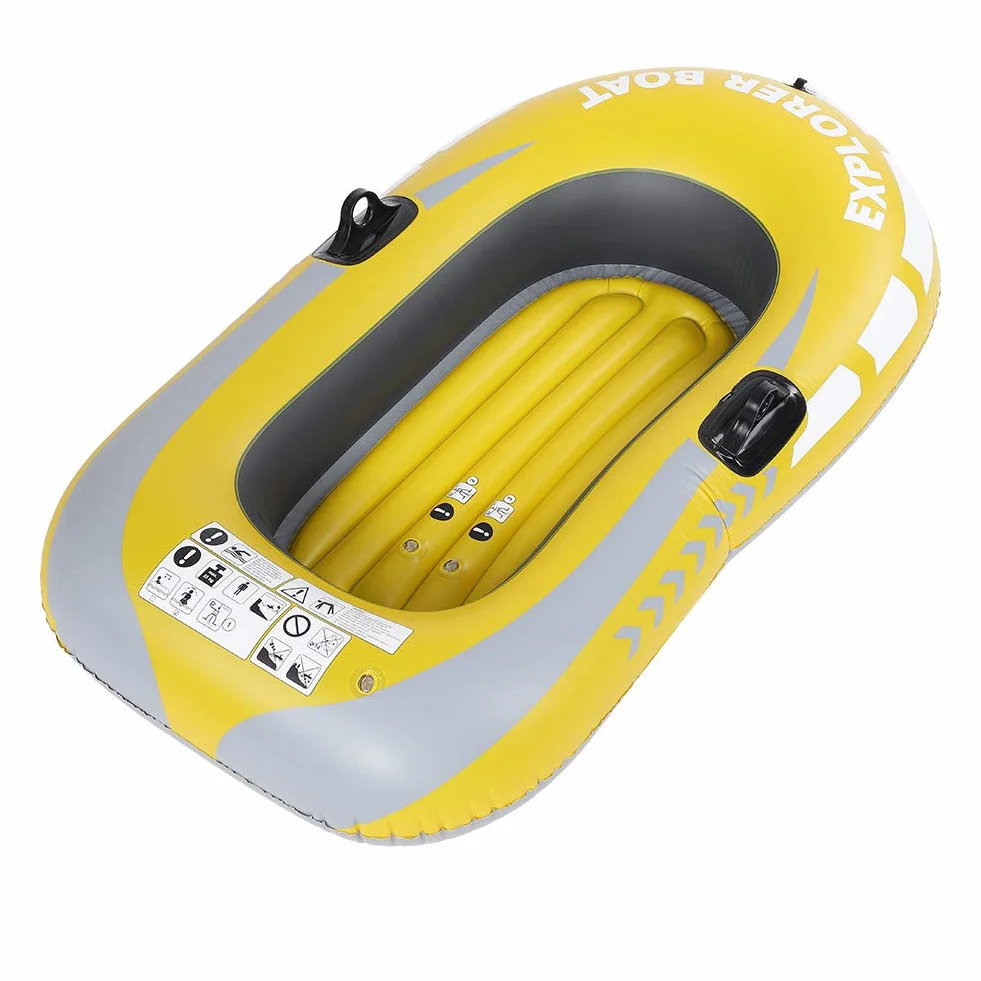 Canoa Inflable De PVC, Remeros Individuales, Botes Inflables para Pesca, Rafting, Buceo