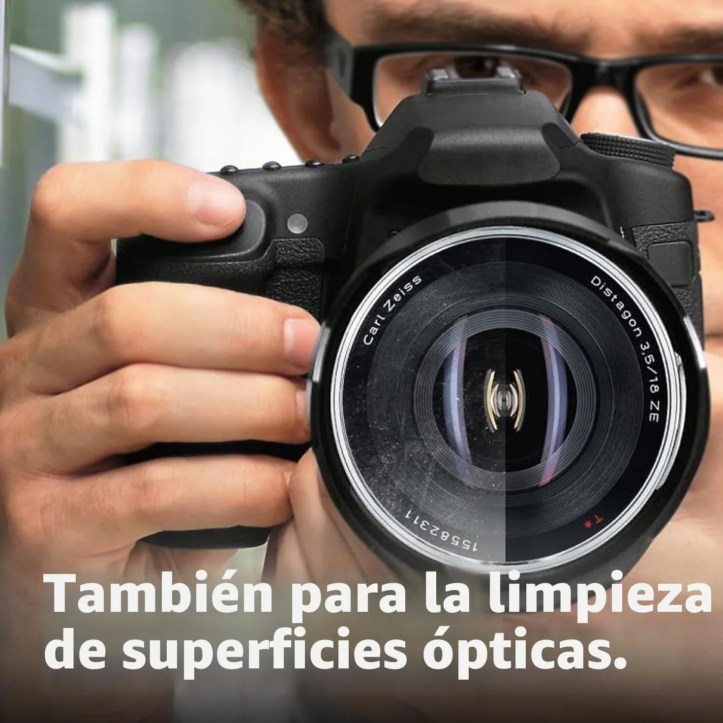 ZEISS Toallitas de limpieza de gafas con alcohol 200 unidades