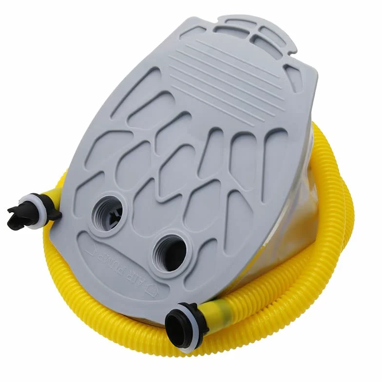 Bomba de aire eléctrica Accesorio para barcos Bomba de aire para pies Bote de goma inflable Bote de pesca Alta presión 7 litros Válvula Boston inflable o desinflable para bote inflable y tabla de re