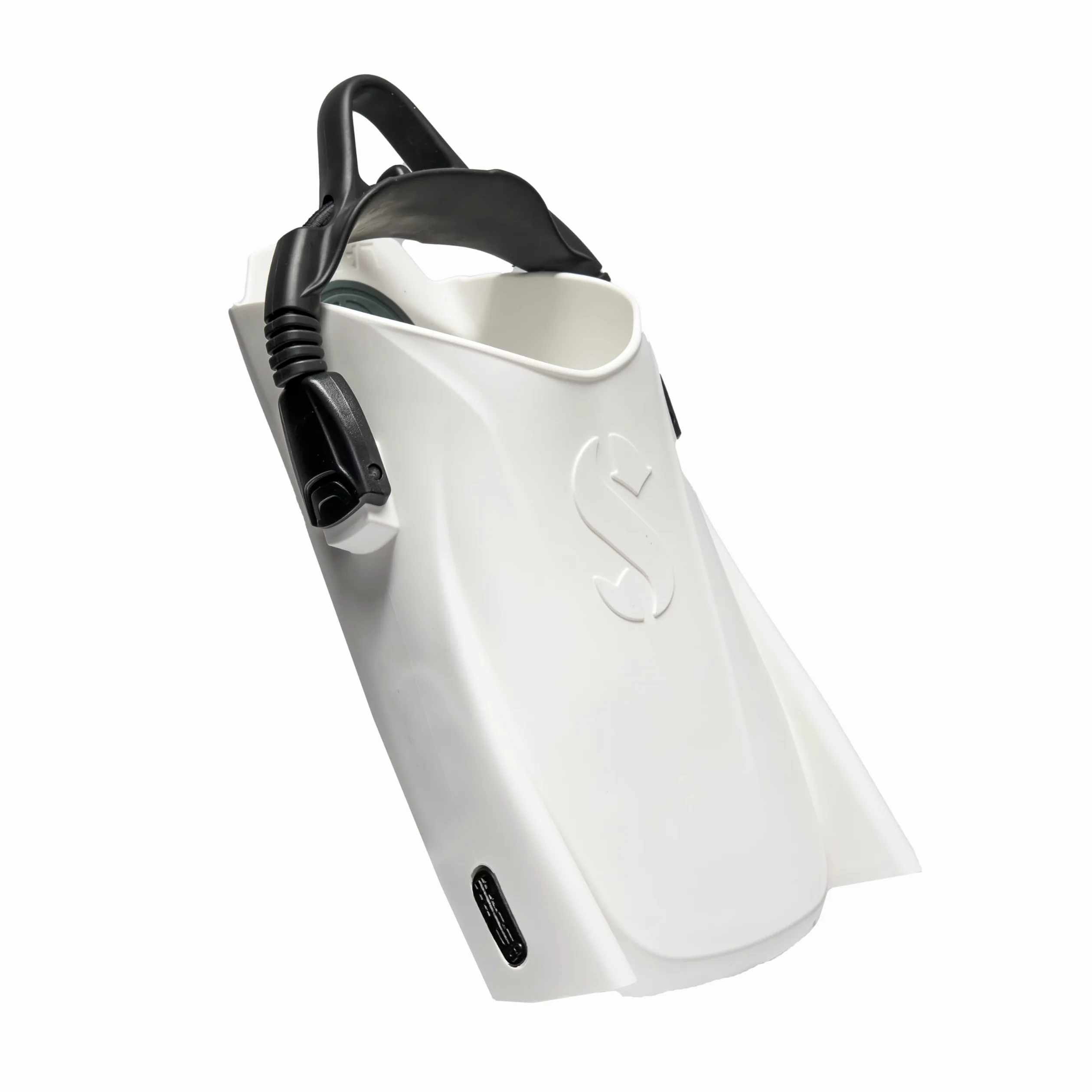 Scubapro Sistema de aletas modulares para esnórquel y buceo, bolsillo de talón abierto, blanco, XL