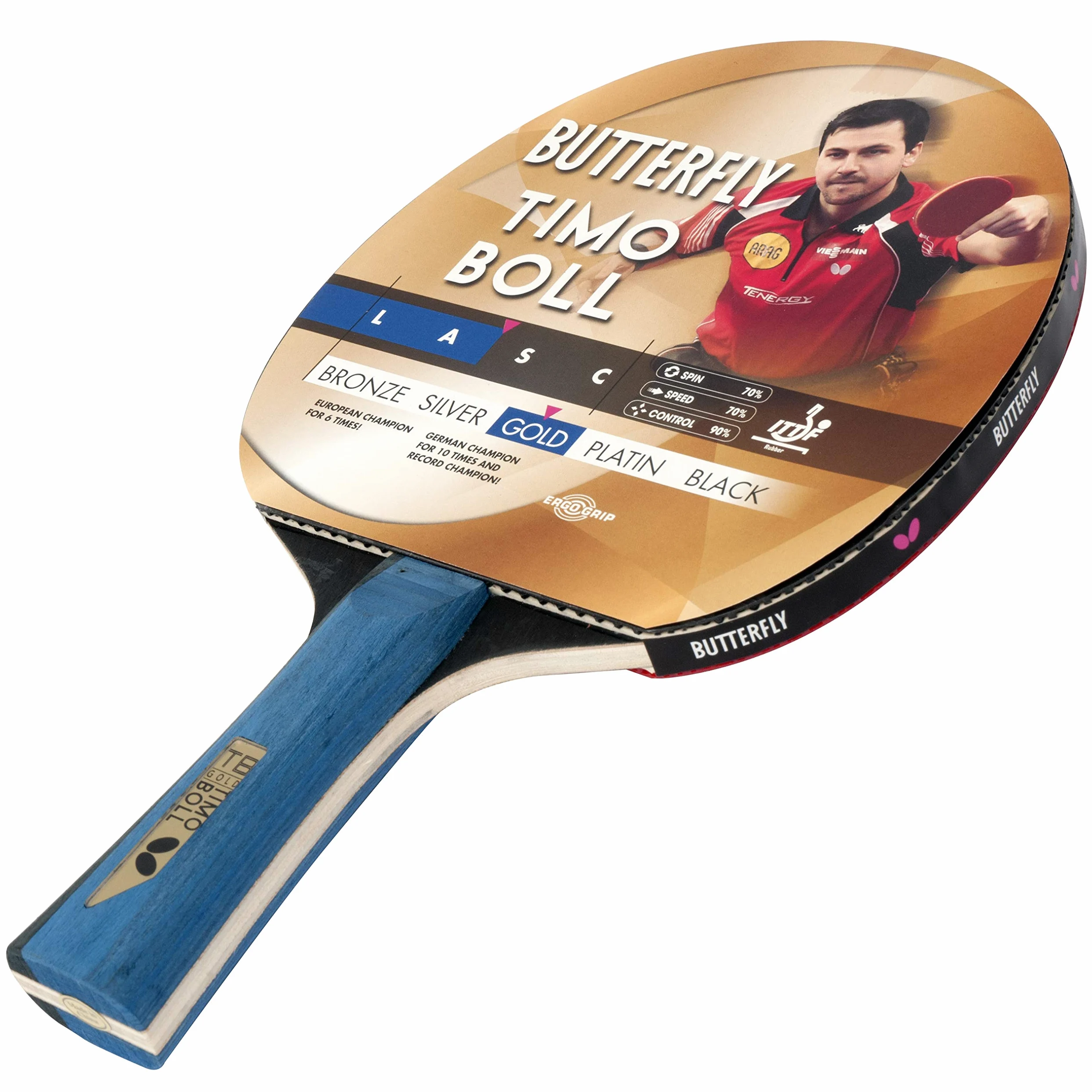 Butterfly Tischtennisschläger Timo Boll Gold - Pala de Ping Pong