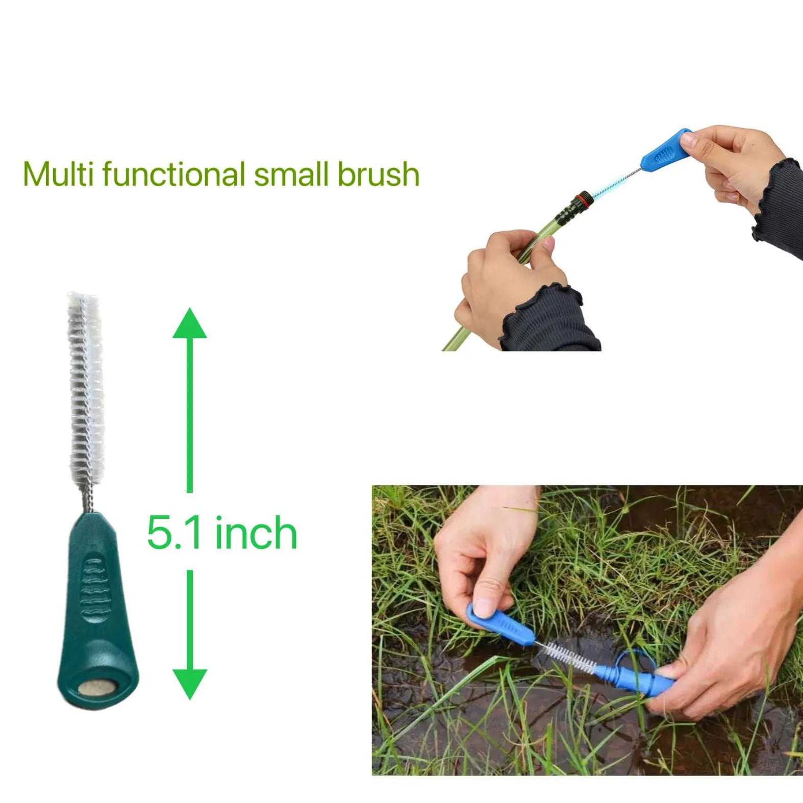 Kit de limpieza de vejiga de agua, tabletas de limpieza de vejiga, secador de vejiga, hecho de acero inoxidable 304