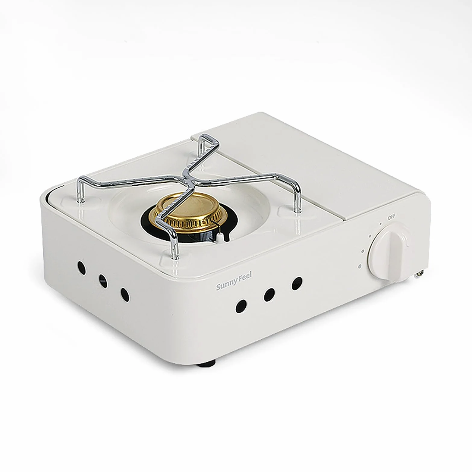 Estufa de camping portátil, cocina de gas de 2100 W con funda de transporte, equipo de cocina para mochileros al aire libre para camping, senderismo, barbacoa, picnic