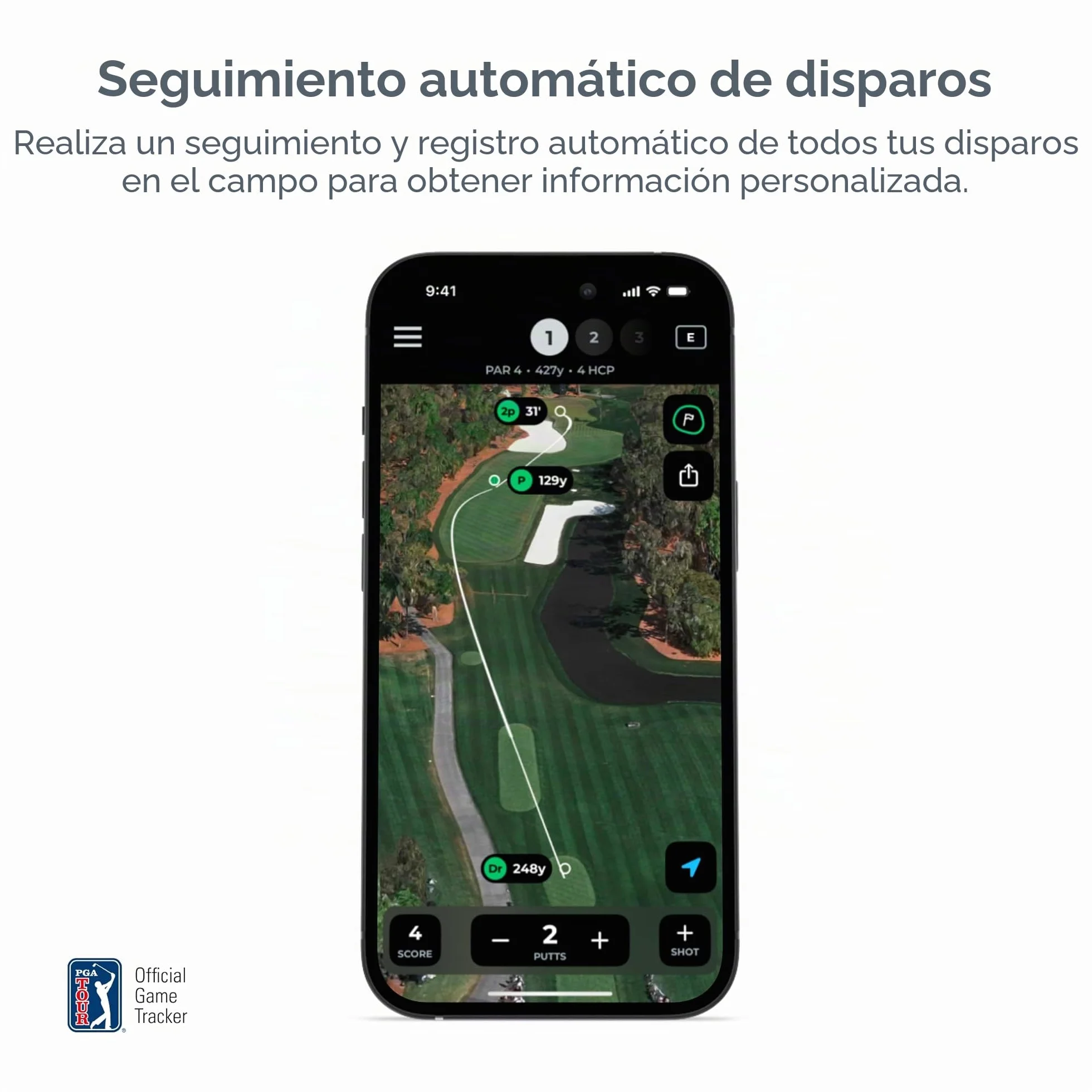 Arccos Sensores Inteligentes Gen 4: Sistema de Seguimiento GPS de Golf con IA