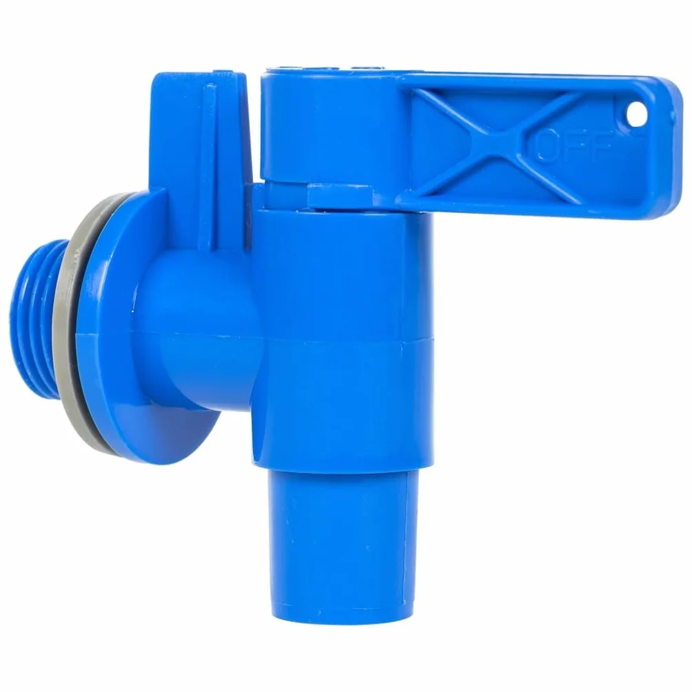 vidaXL Garrafa de Agua con Grifo plástico Transparente 15 litros, contenedor de Agua, Jarra de Agua, depósito de Agua, contenedores de Agua