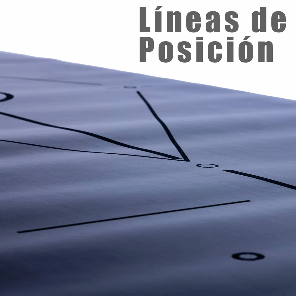 NEWPOWER - Esterilla Yoga Antideslizante Ecológica, Fabricada en PU con TPE, Larga(183cm), Ancha(61cm) y Gruesa(6mm). Colchoneta Yoga con Sist. de Línea del Cuerpo y Textura Doble Cara. Hot Yoga Mat