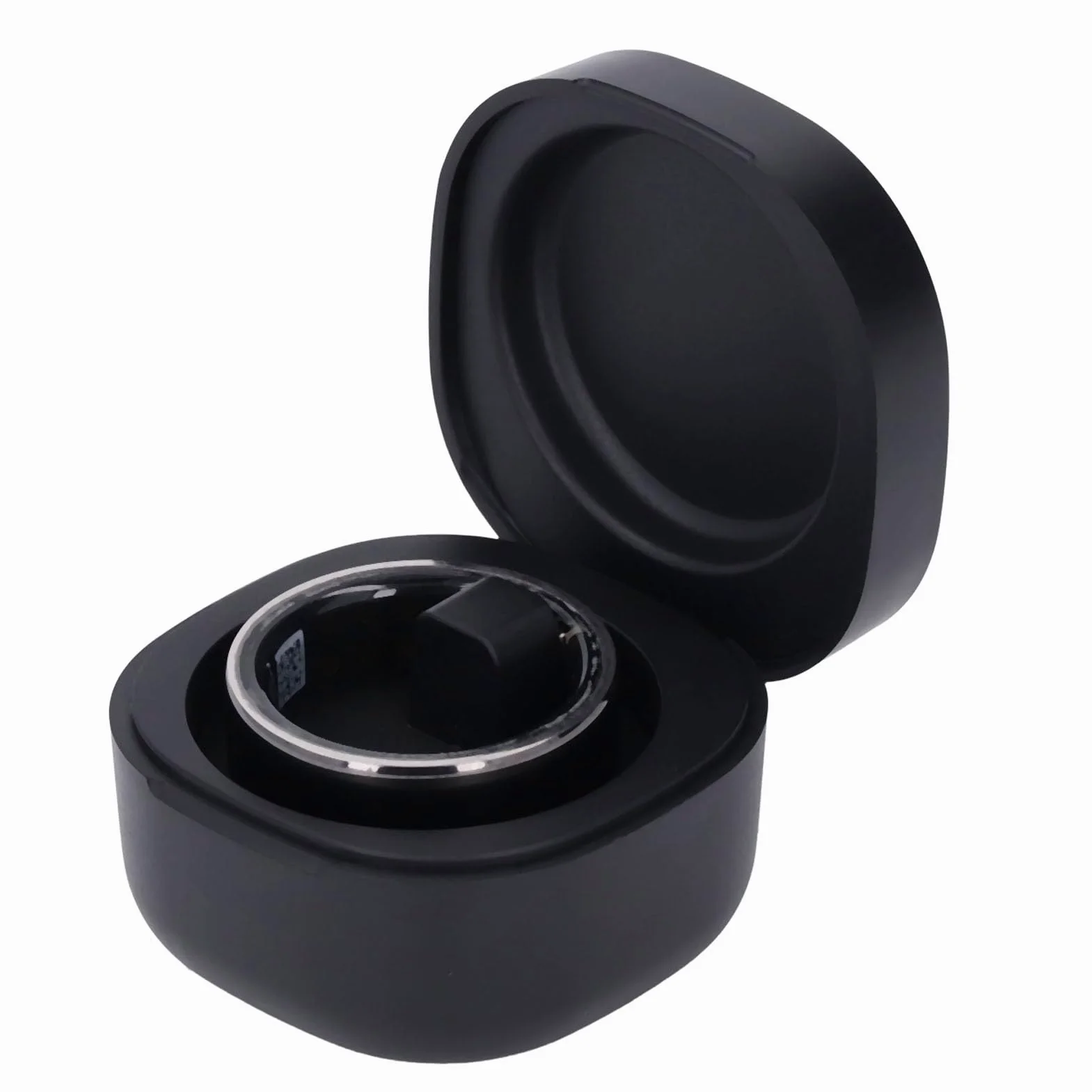 Monitor de Salud con Anillo Inteligente, Rastreador de Sueño y Actividad Física Anillo Inteligente de Acero Inoxidable y Cerámica de óxido de Circonio Diseño de Caja de Carga