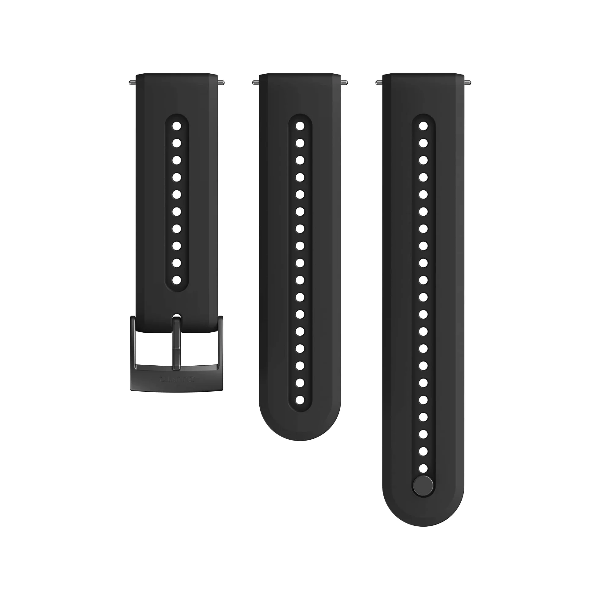 Suunto 24 ATH7 Silicona Correa Charcoal Blk S+M