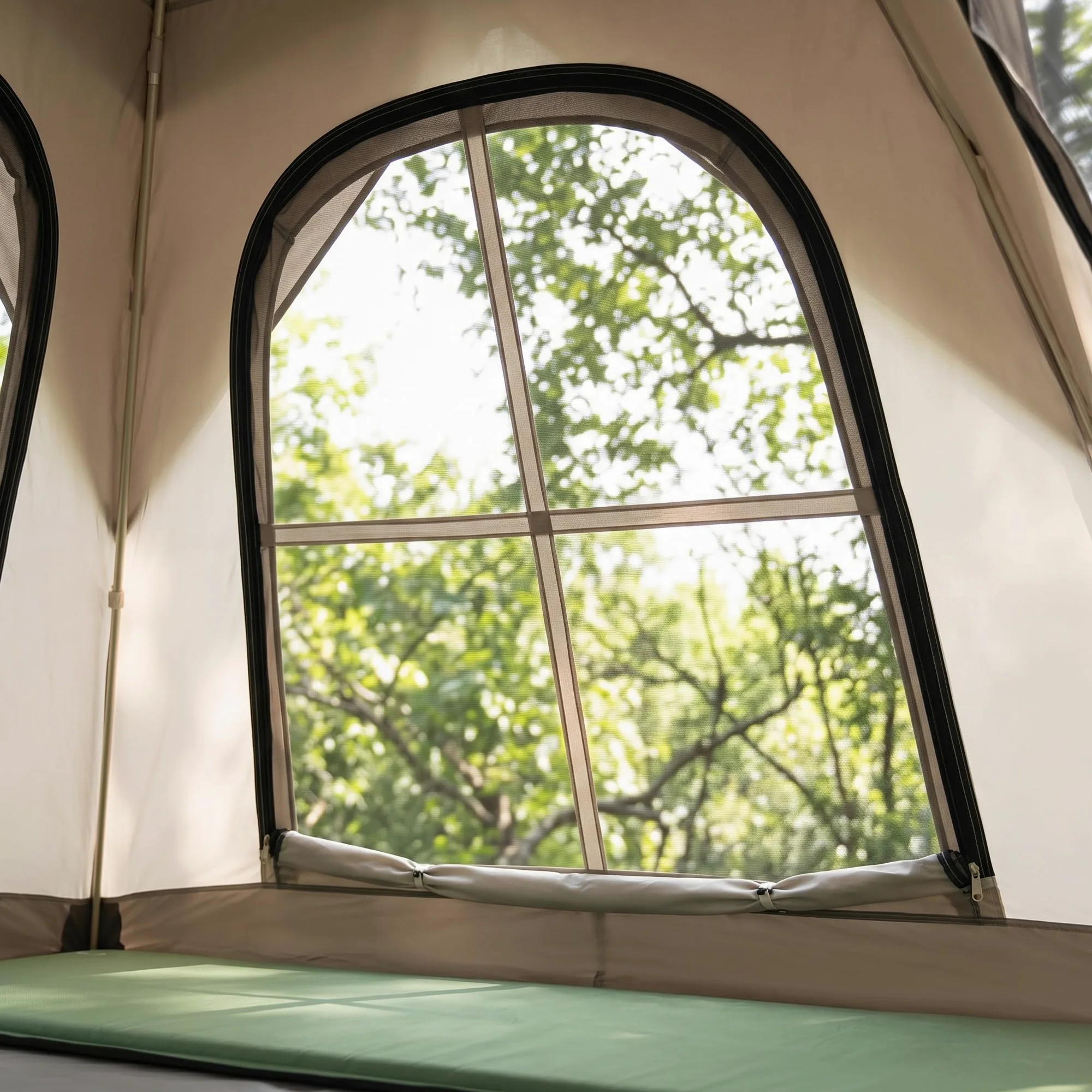 Tienda Campaña Automática para 2, 3, 4 o 5, Carpa Camping con Procción y Veilación