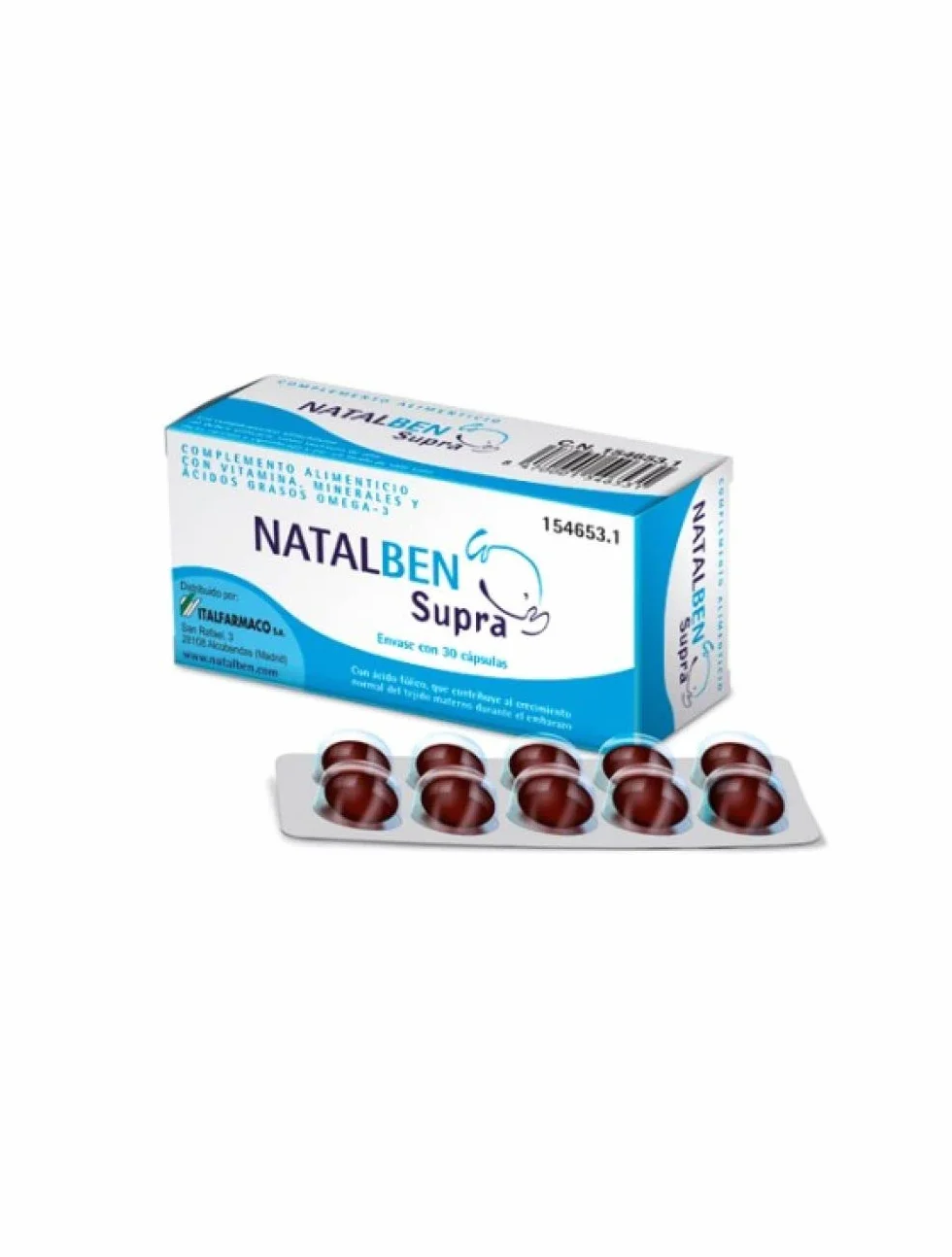 NATALBEN Supra 30 Cápsulas