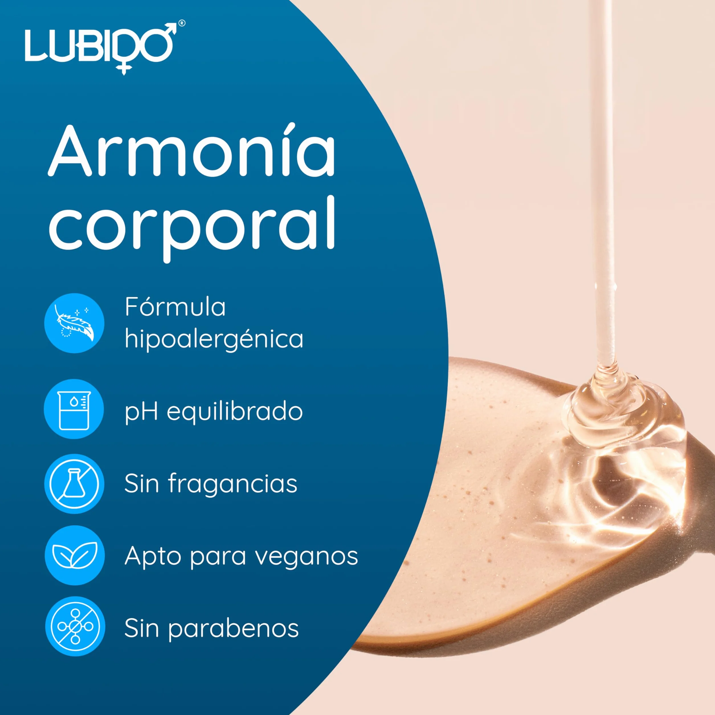 Lubido Original Gel Lubricante Íntimo a base de agua 250 ml
