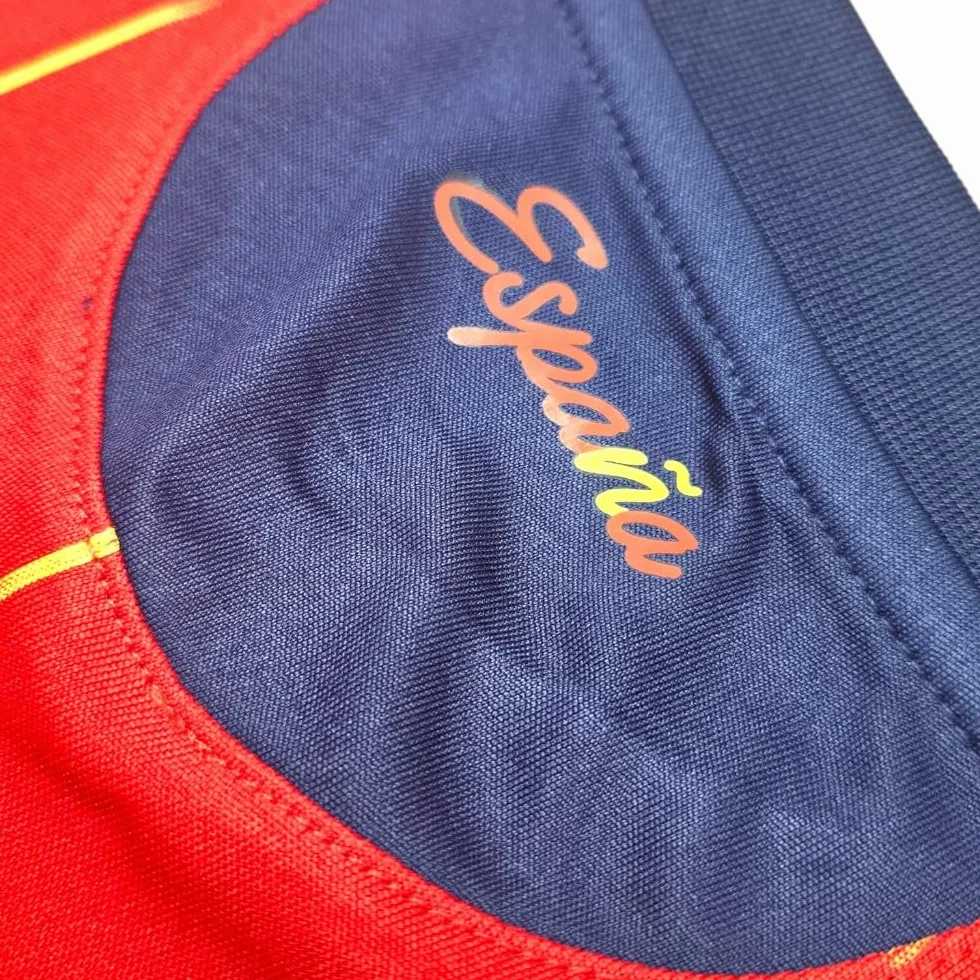 Camiseta Seleccion Española Mundial 2026-2028 Replica Oficial | LAMINE YAMAL #19 | Edición Actual | Escudo Bordado | Tejido Transpirable | Corte Unisex | Detalles Premium Aficionado
