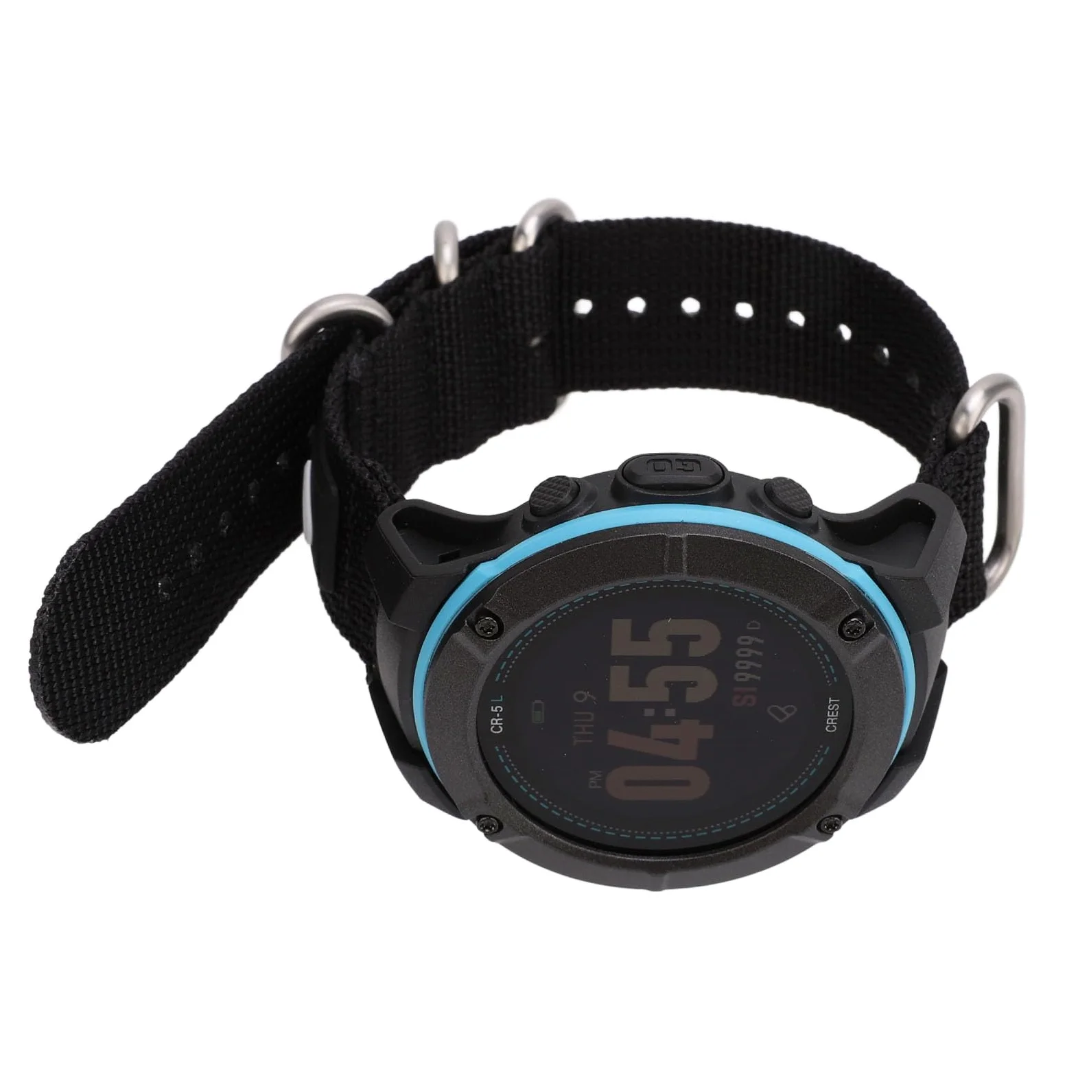 Reloj de Buceo con Computadora K1 Glass 316 Acero Inoxidable LED Bluetooth Reloj de Buceo Multifuncional para bajo el Agua 100 M de Profundidad Negro