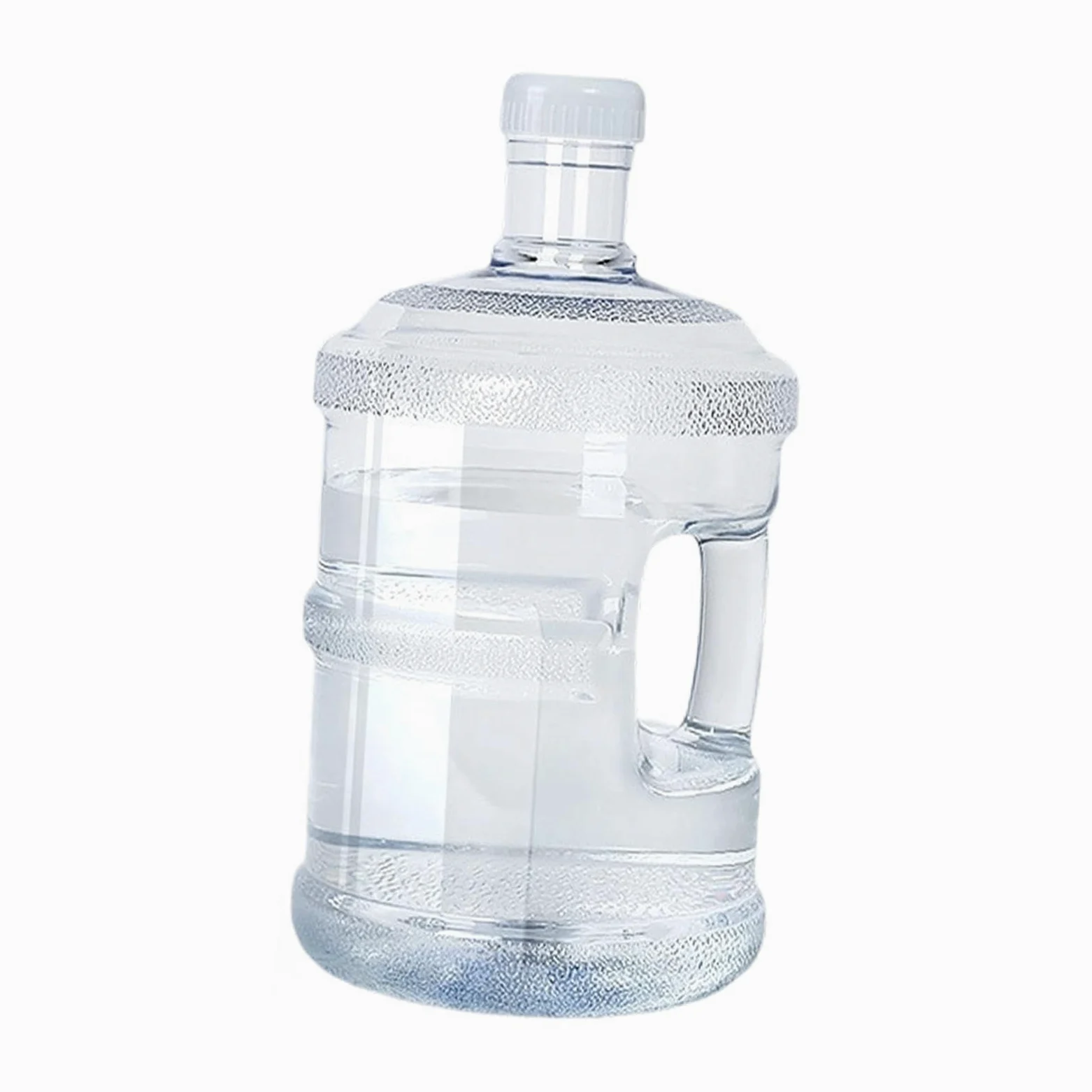 Botella de Agua Reutilizable con Asa Reforzada Recipiente Portátil para Agua con Tapón Seguro Bidón Y Ligero de Material PC Adecuada para of