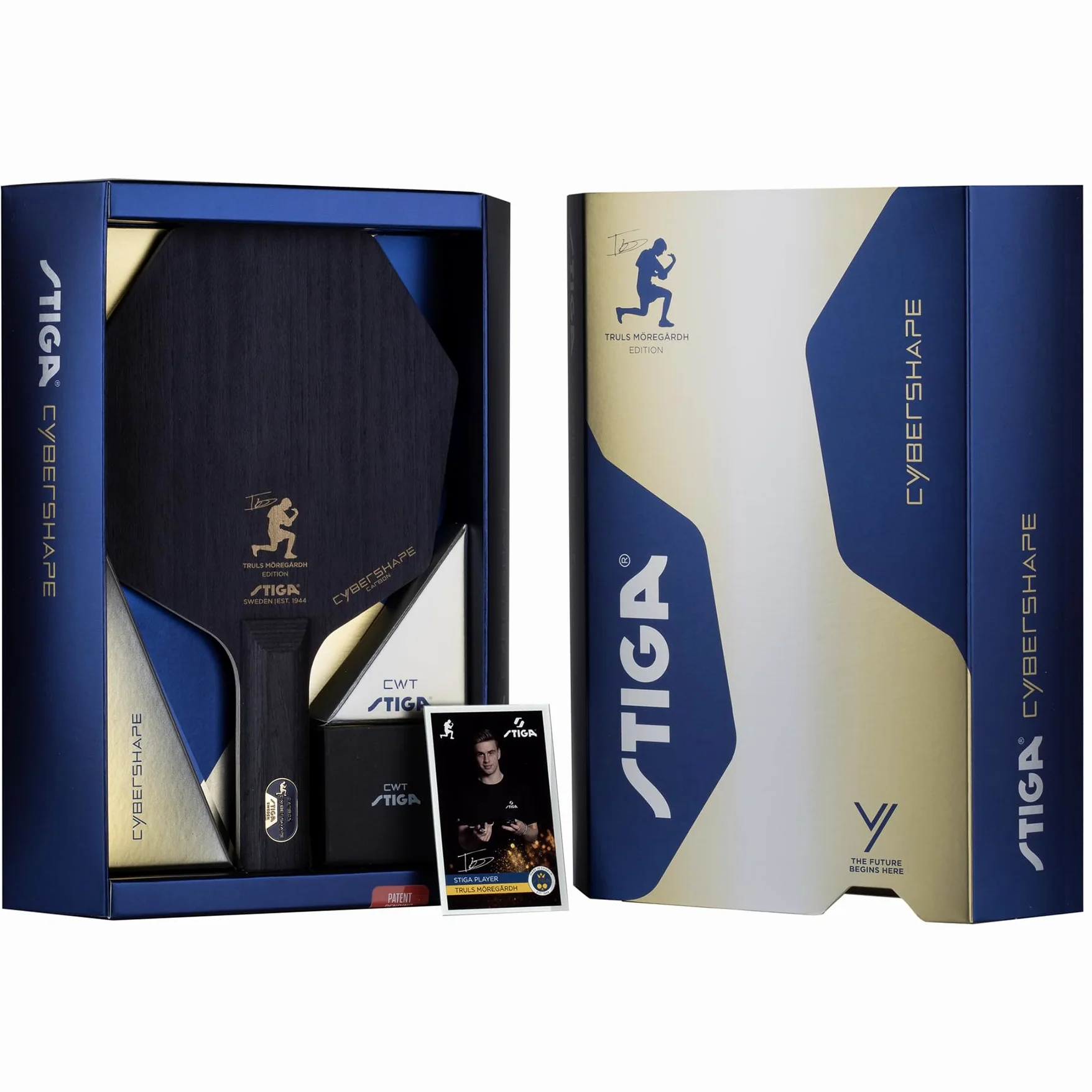 Stiga Cybershape Carbon CWT Truls Edition - Mesa de Ping Pong
