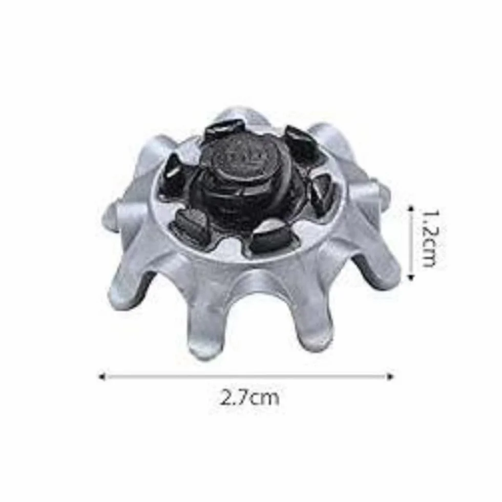 Clavos para Zapatos De Golf,12 PCS Tacos para Zapatos de Golf Reemplazos de Picos de Golf Anti Deslizamiento Clavo para Zapato de Golf