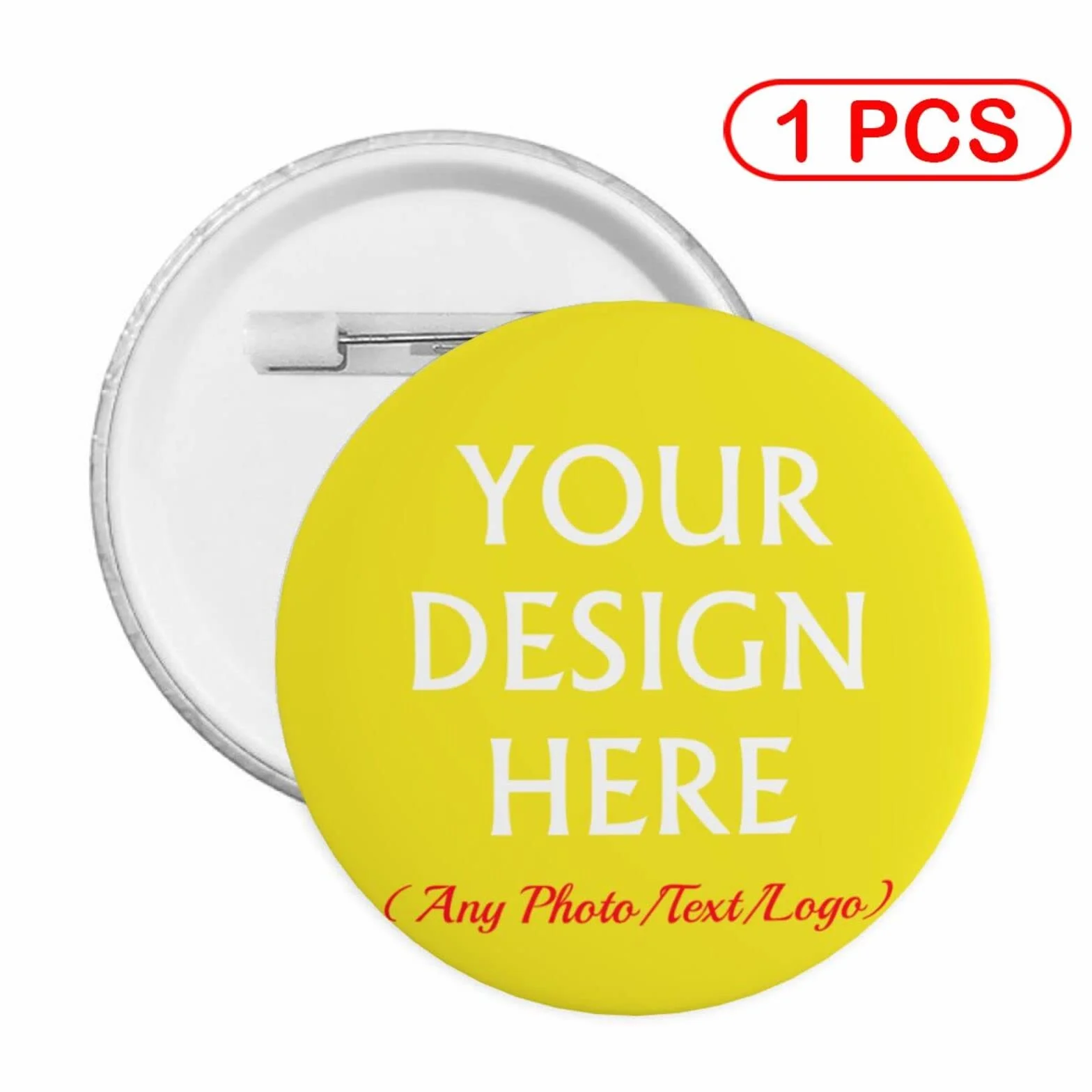 Alfileres personalizados Diseñe sus propios alfileres de solapa Alfileres personalizados con su propia imagen Logotipo de texto Regalos de recuerdo