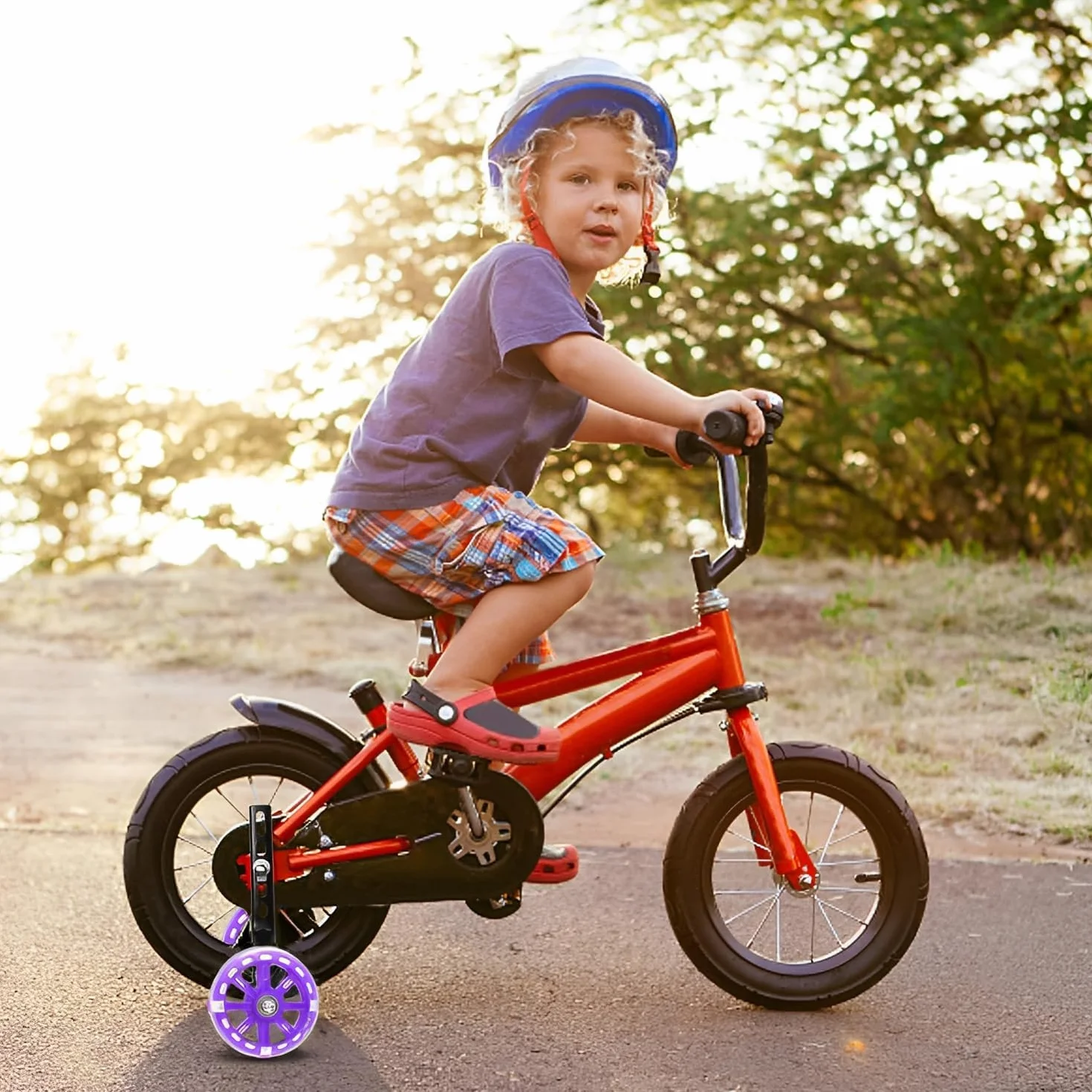 1 Par Ruedas De Entrenamiento Infantil De Bicicleta,Ruedines Bicicleta Infantil Universal Estabilizadoras, para 12 14 16 18 20 Pulgadas, Negro,Estabilizador de Bicicletas para Adultos