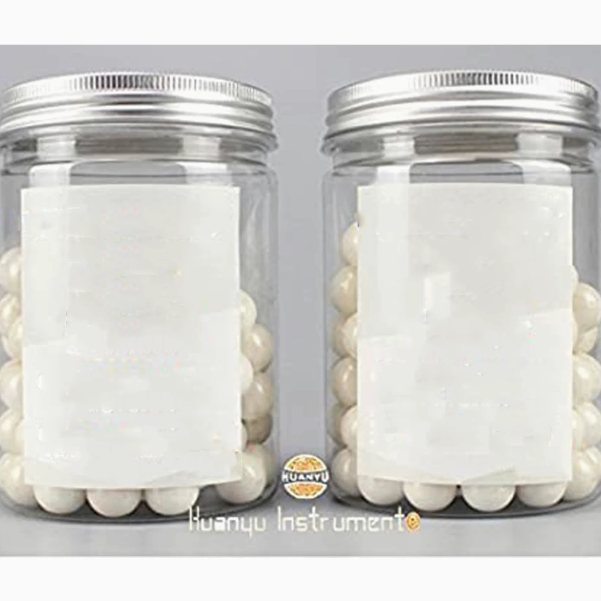 Huanyu Bolas de molienda de óxido de circonio estabilizado de itrio de 1000 g para molino de bolas planetarias de laboratorio (5 mm)