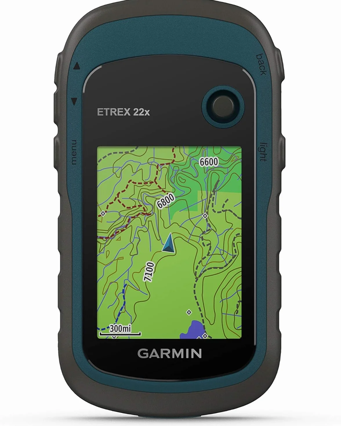 Garmin 010-02256-00 eTrex 22x, navegador GPS de Mano Resistente, Negro/Azul Marino