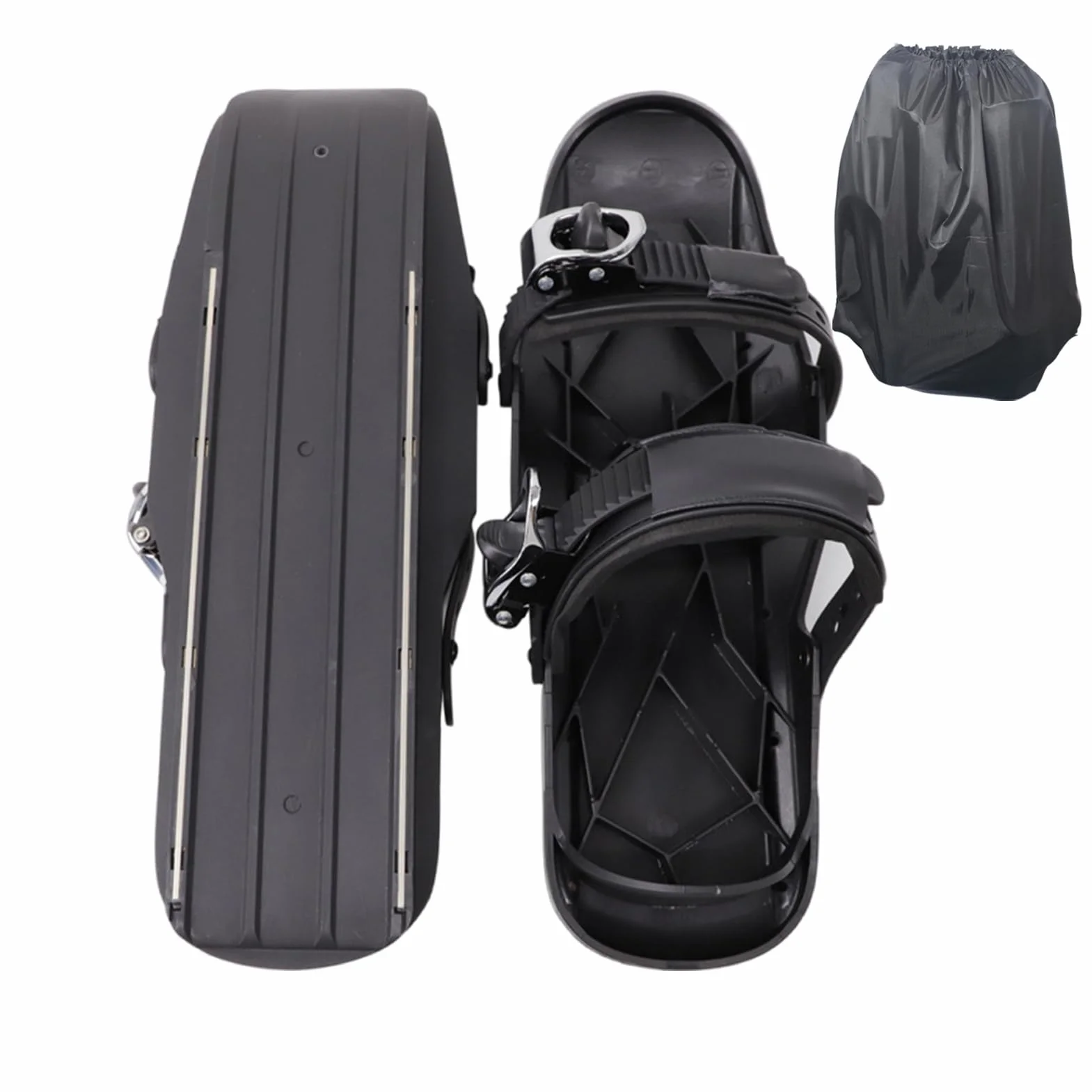 Ski Skates,Invierno Corto Patines Esquí Zapatos Para Exterior - Transpirable Snowblades Equipo Resistente a Golpes para Principiantes Adultos Mujeres Hombres Deportistas Tiempo Frío Viajar