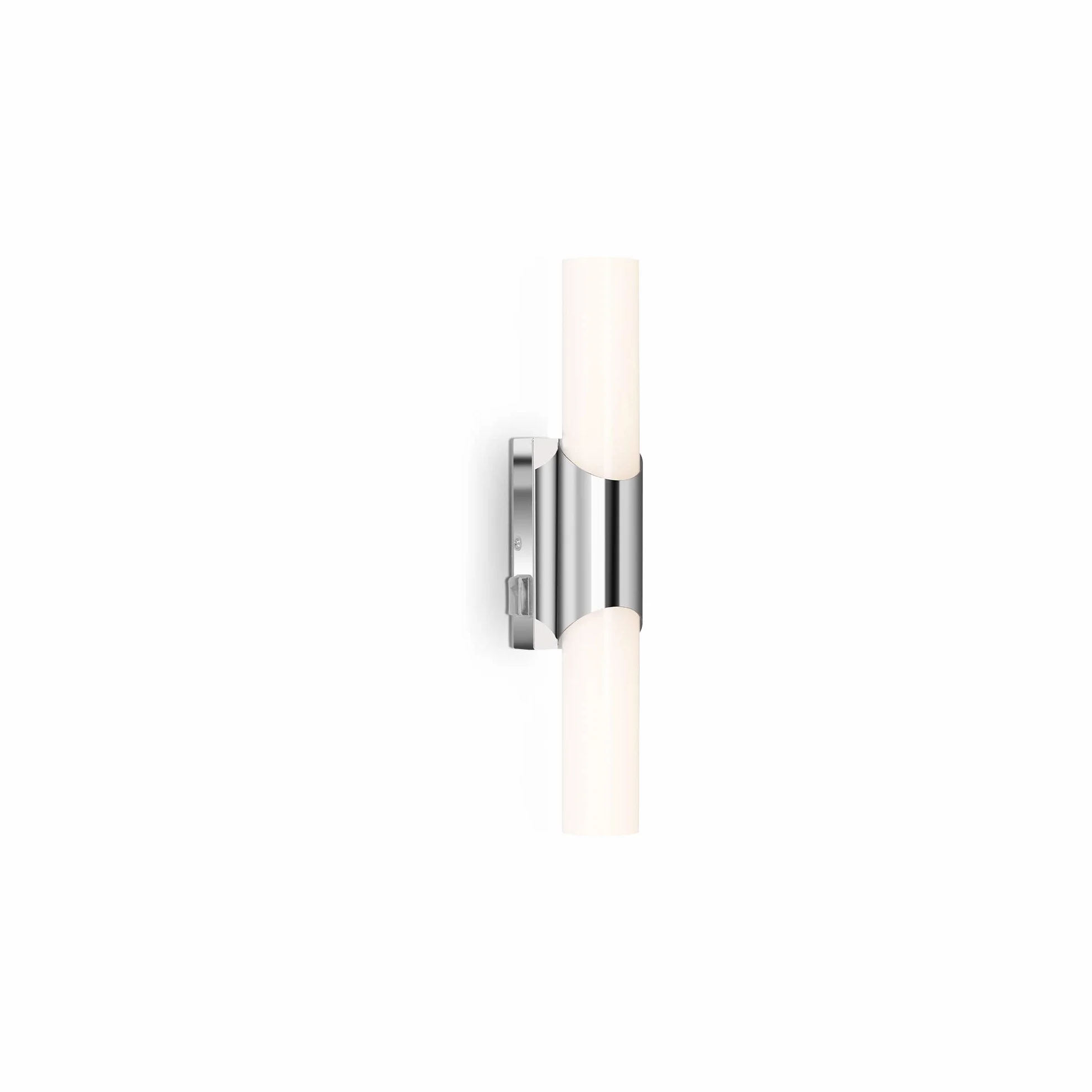 BRILONER Aplique LED baño IP44 6.5W 700lm 4000K cromo-blanco 320x65x68 mm